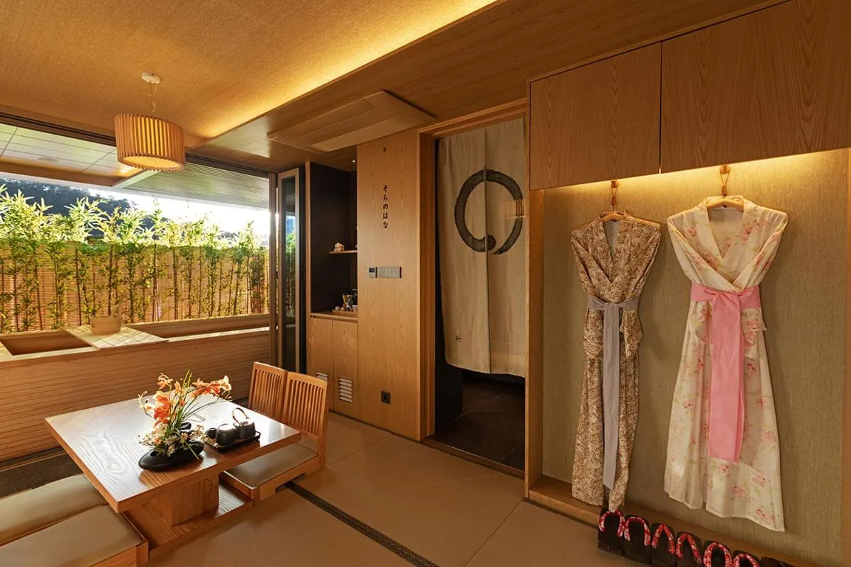 Living room in Hoshikage Ryokan Hotel