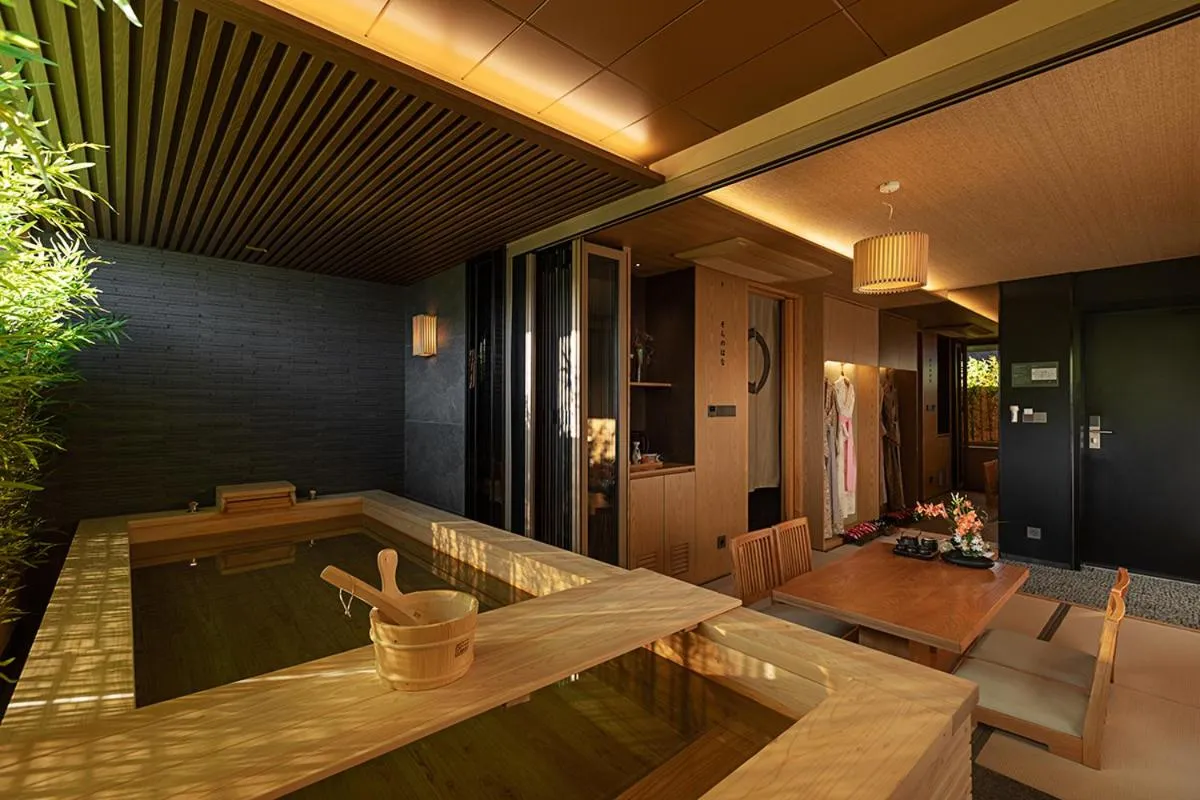 Living room in Hoshikage Ryokan Hotel