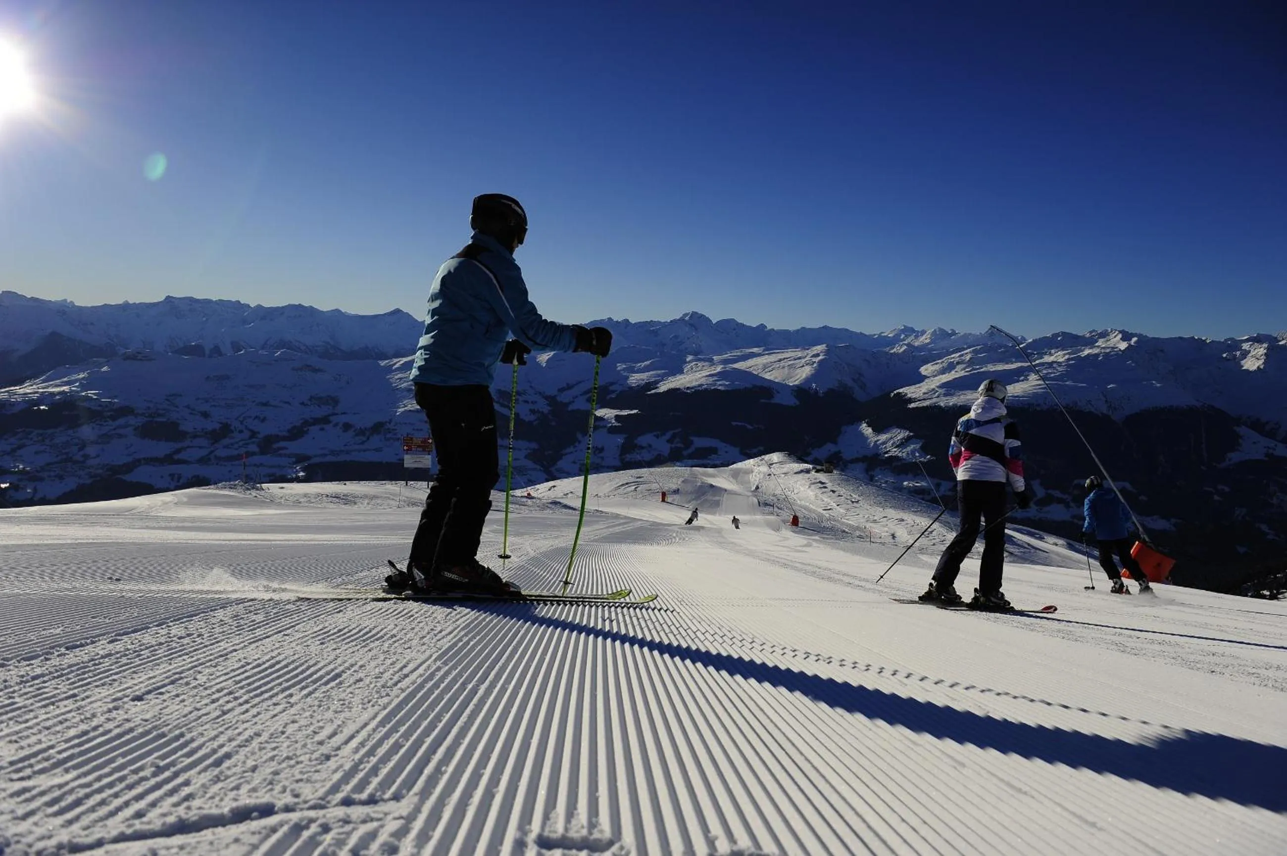 Winter in Pradas Resort Brigels