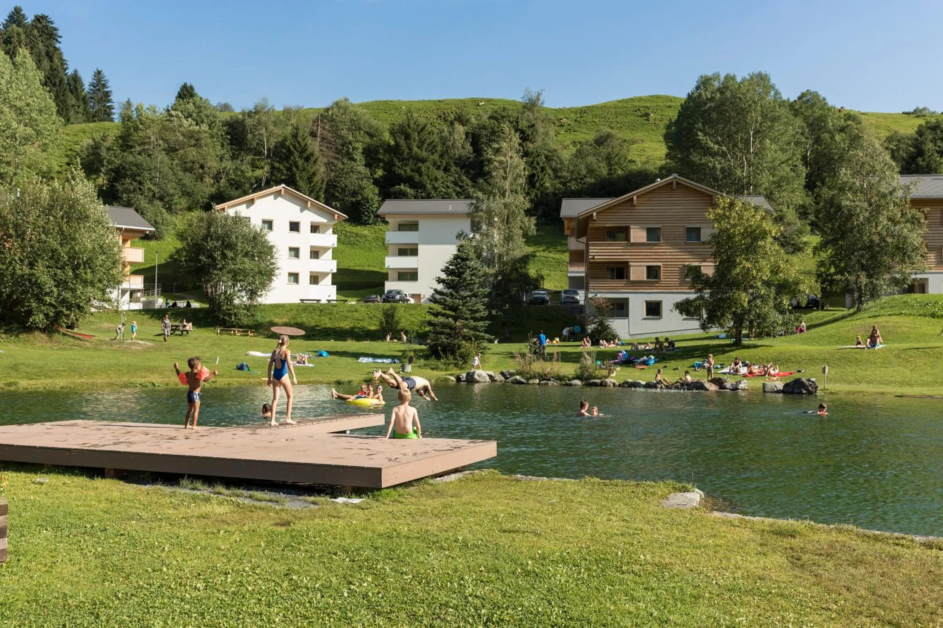 Summer in Pradas Resort Brigels