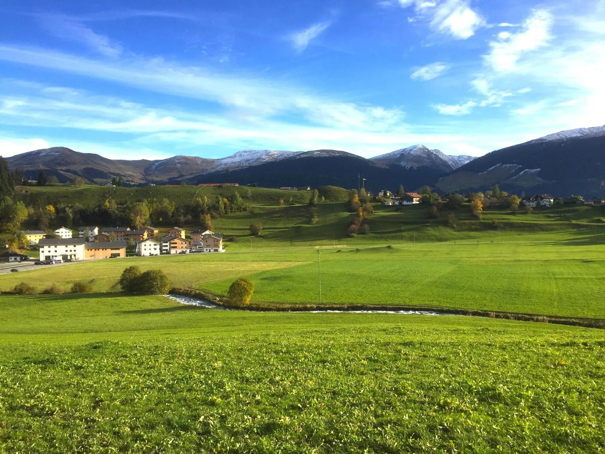 Property building in Pradas Resort Brigels