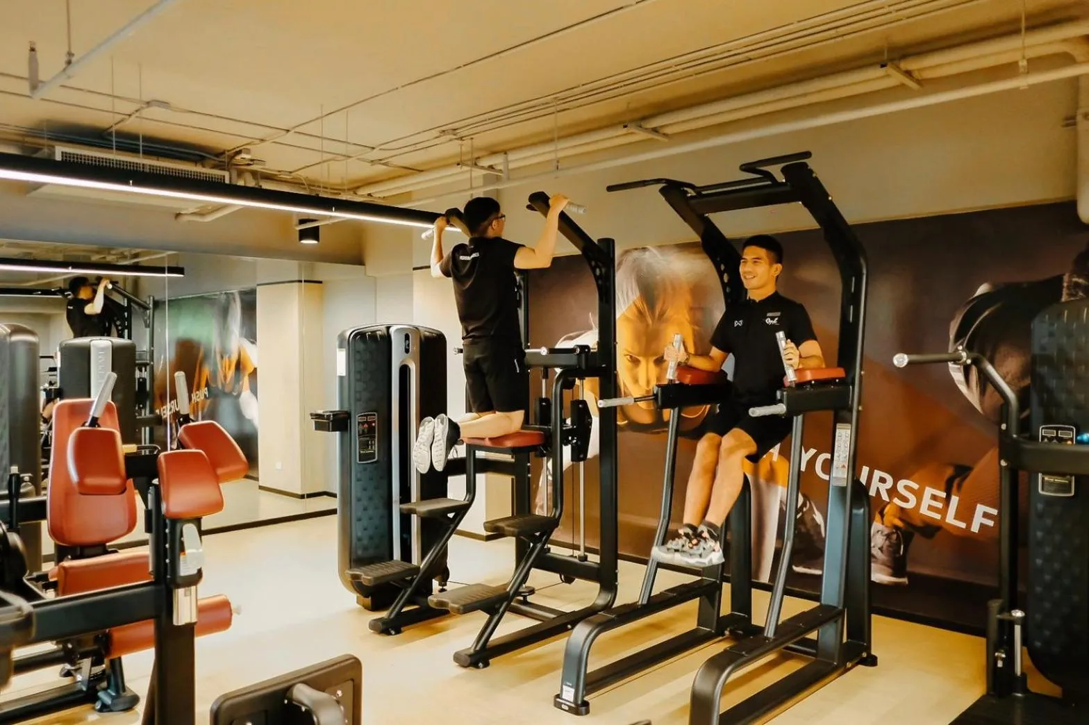 Fitness centre/facilities in Tinidee Hotel Bangkok Golf Club