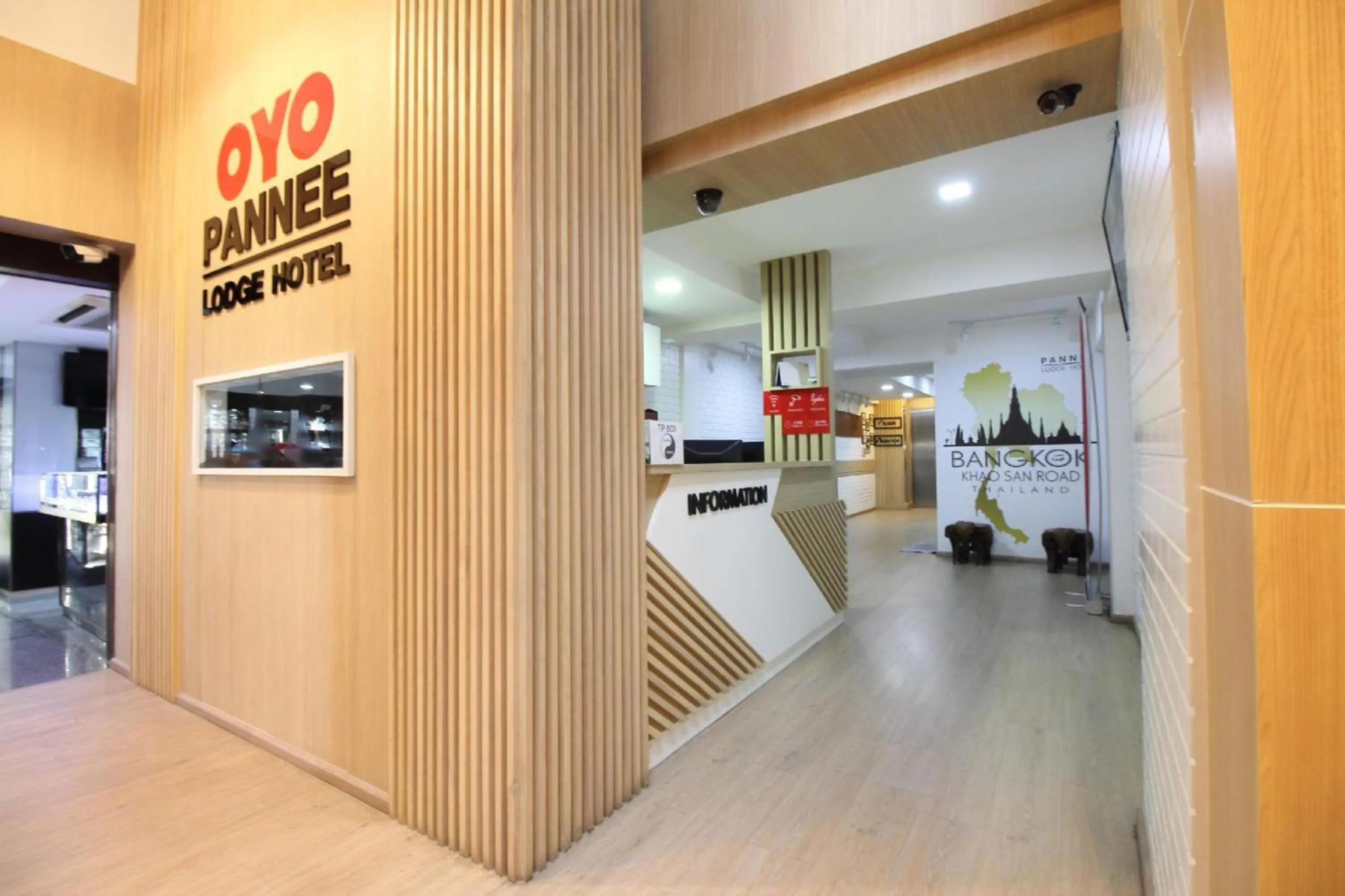 Lobby or reception in Pannee Lodge Khaosan - SHA Plus