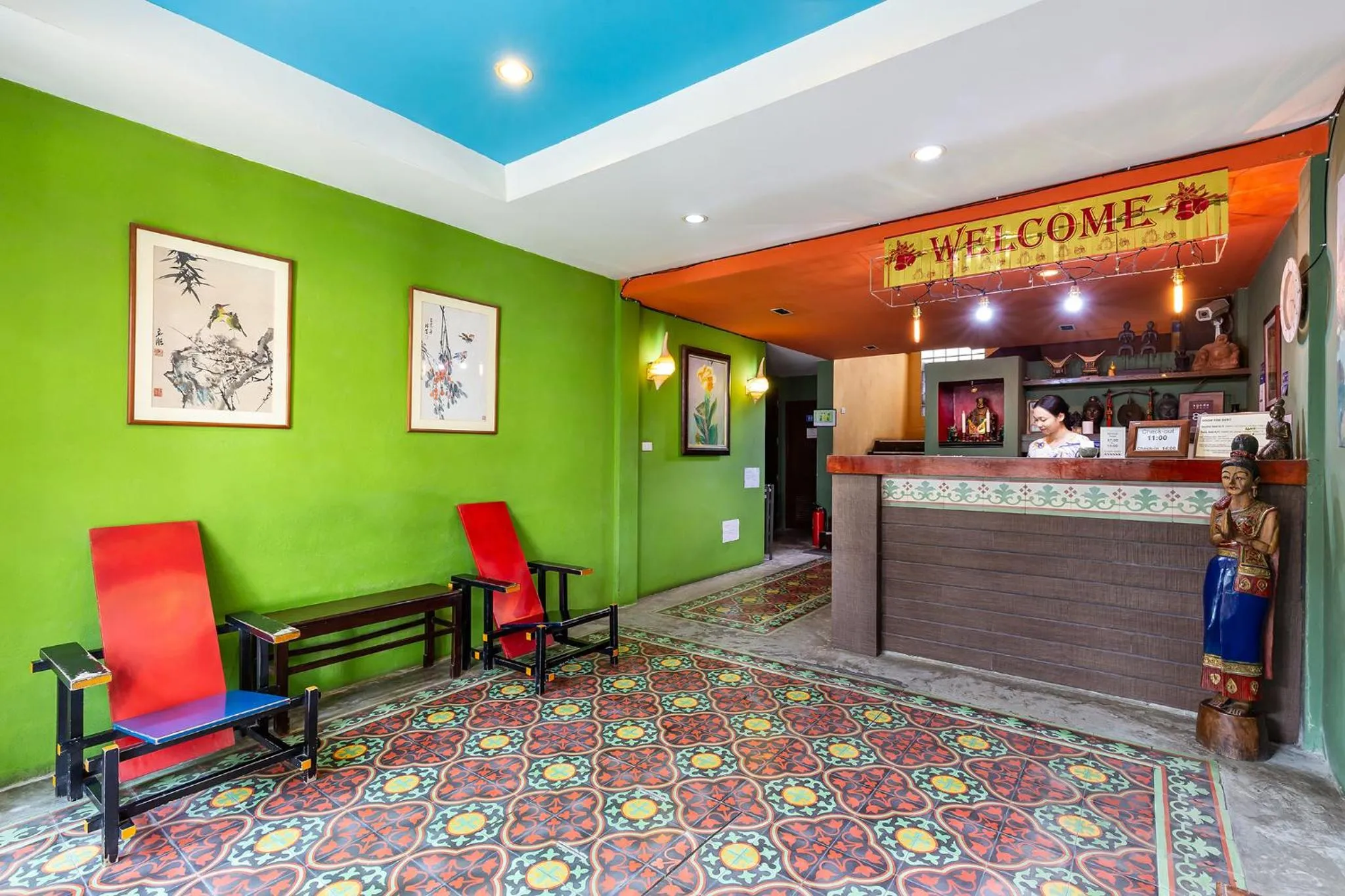 Lobby or reception in PP Insula