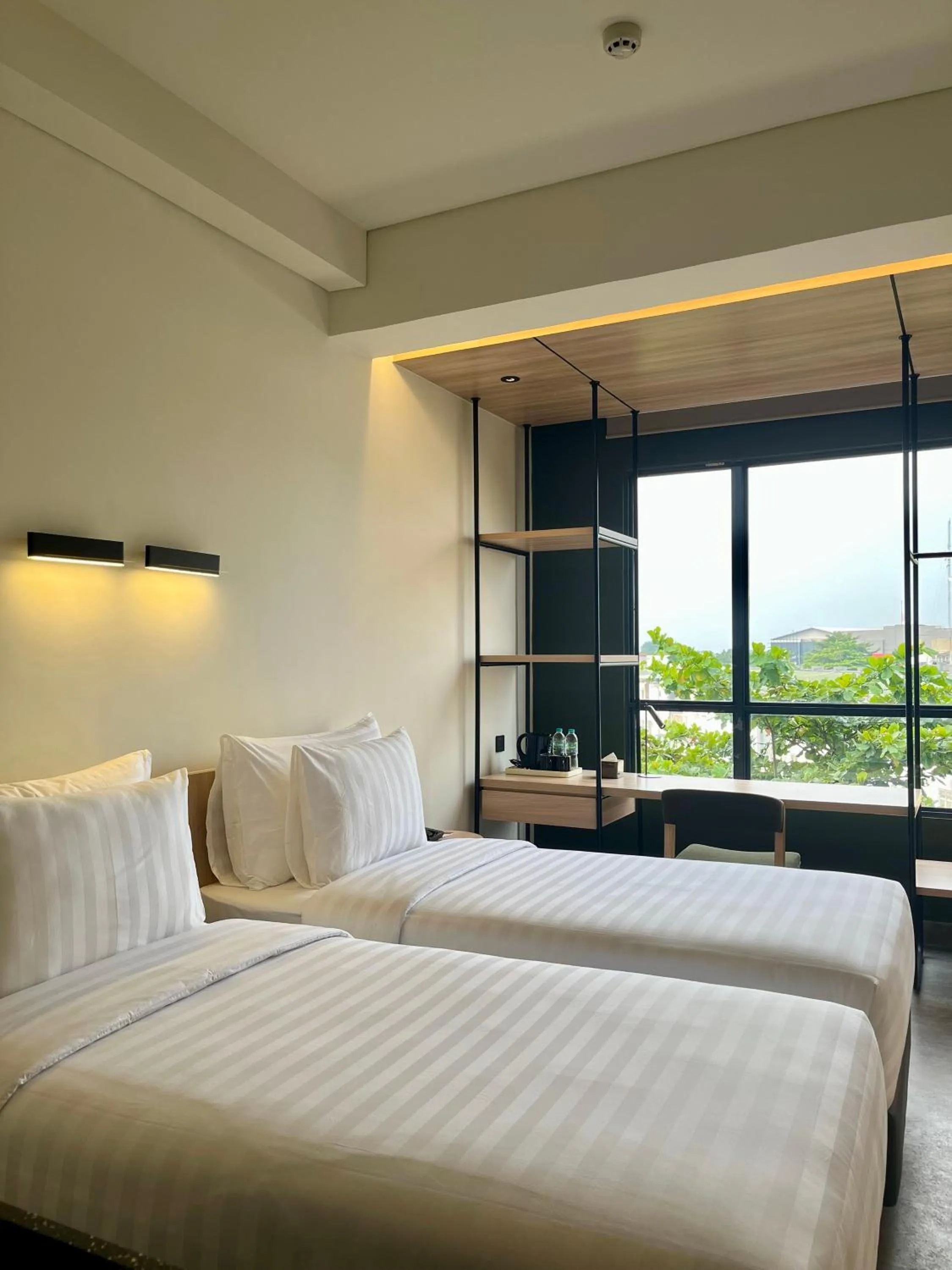 Bed in ATOOI Hotel Alam Sutera