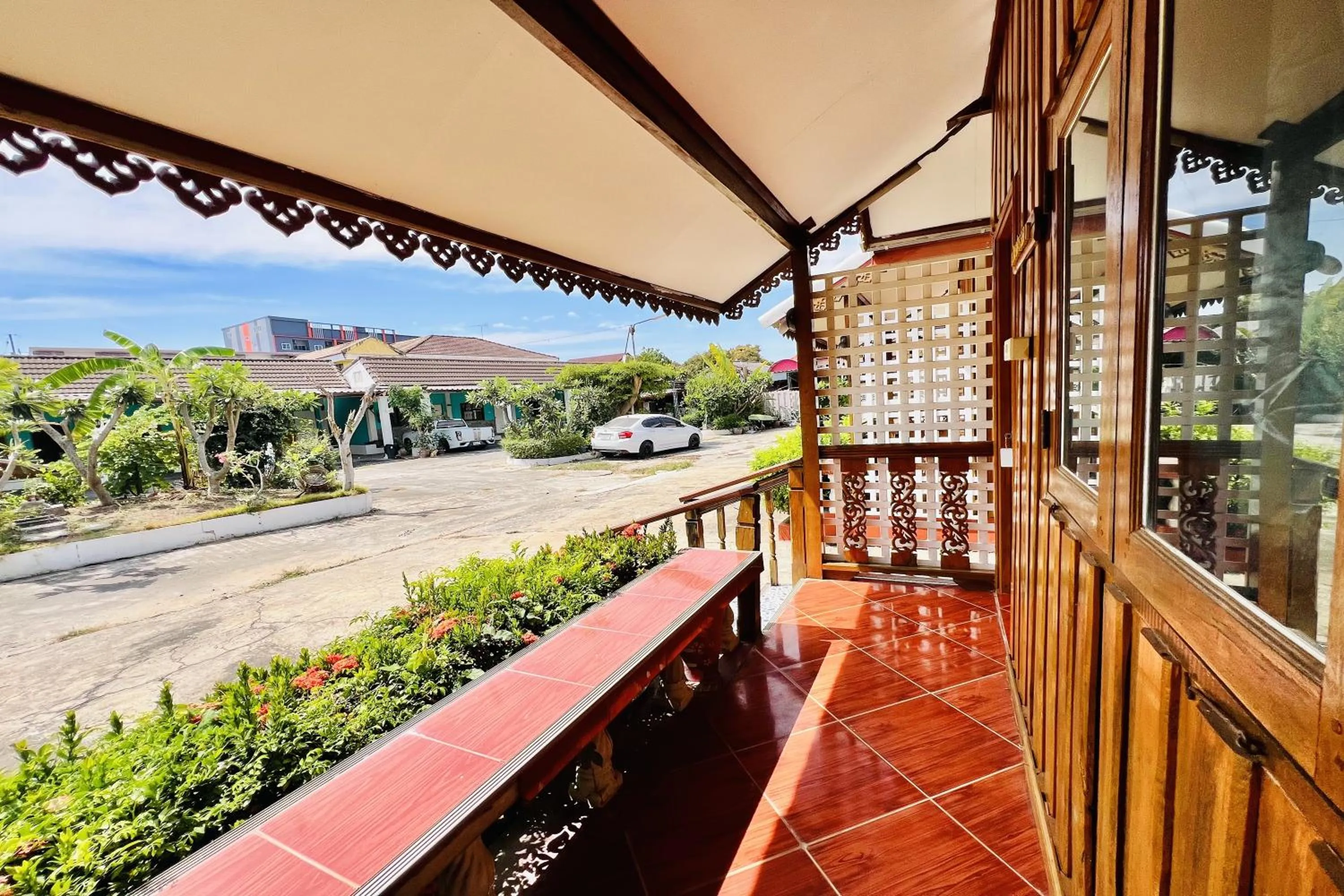 Balcony/Terrace in Paradise Resort Buriram
