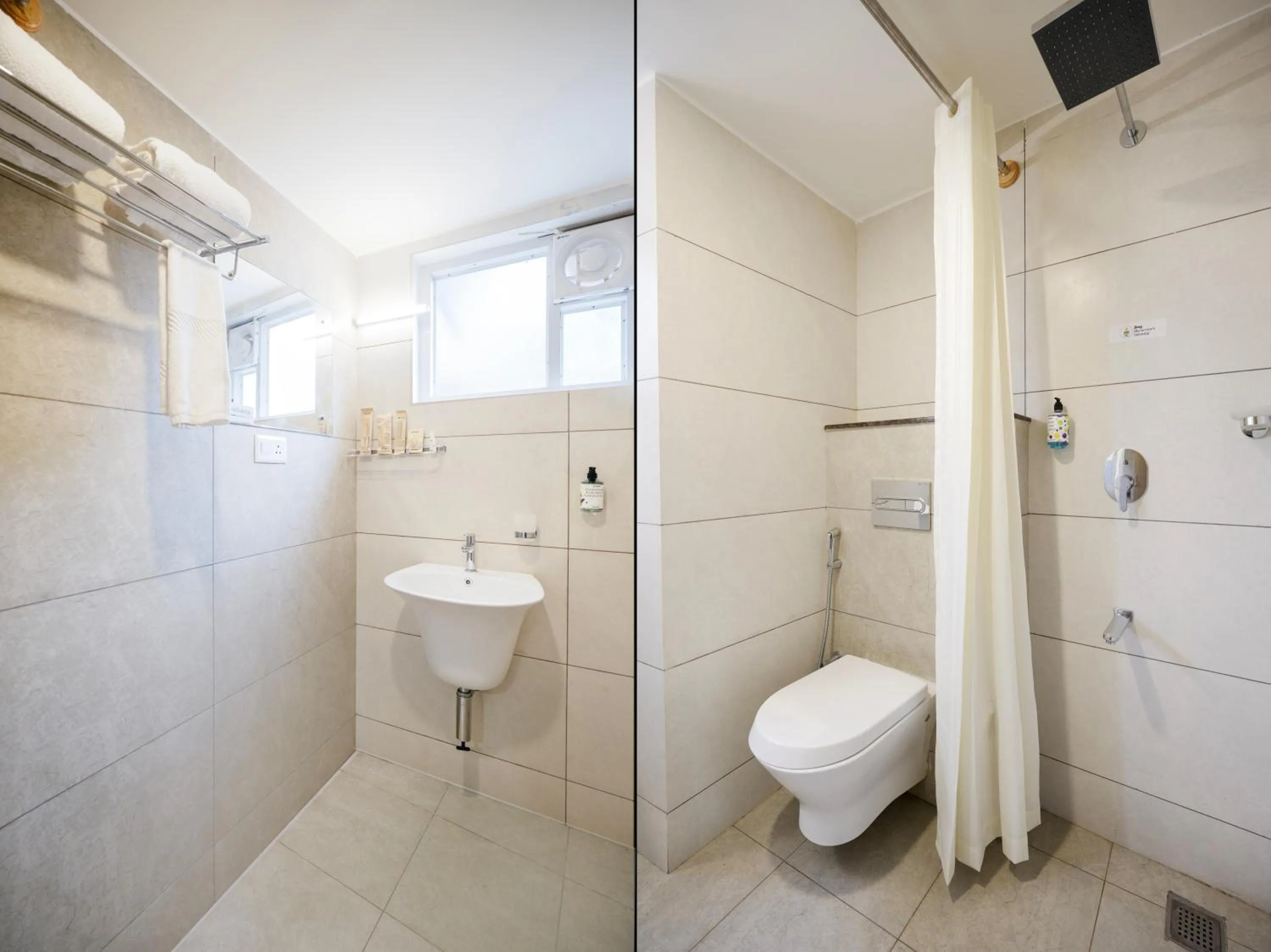 Bathroom in Treebo Nestlay Rooms Whitefield