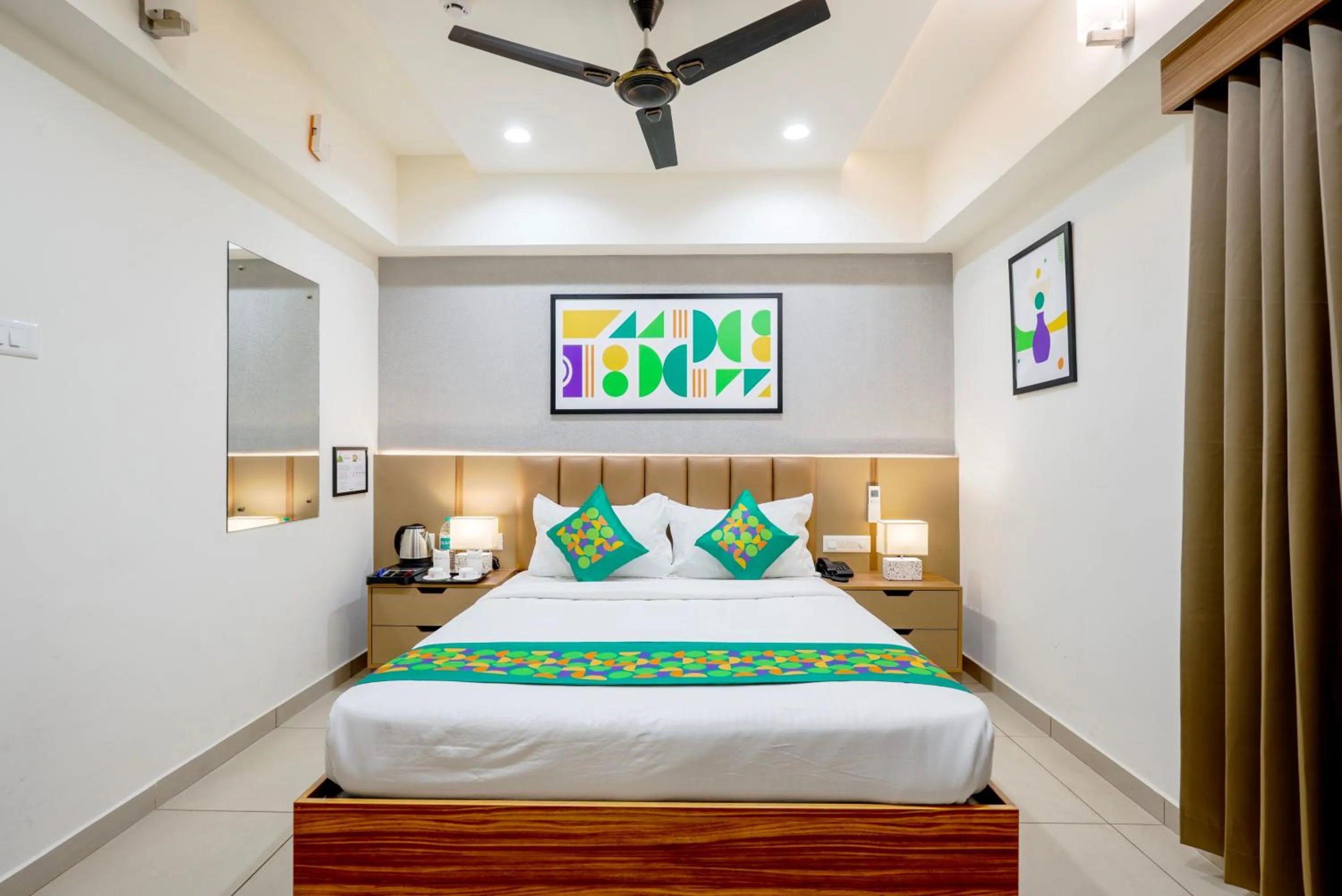 Bedroom, Bed in Treebo Nestlay Rooms Whitefield