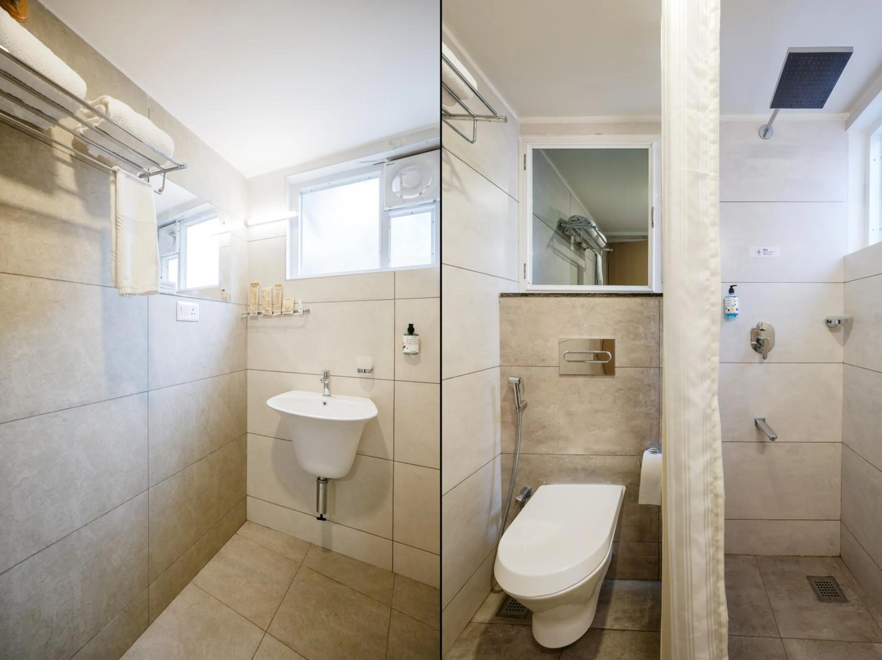 Bathroom in Treebo Nestlay Rooms Whitefield
