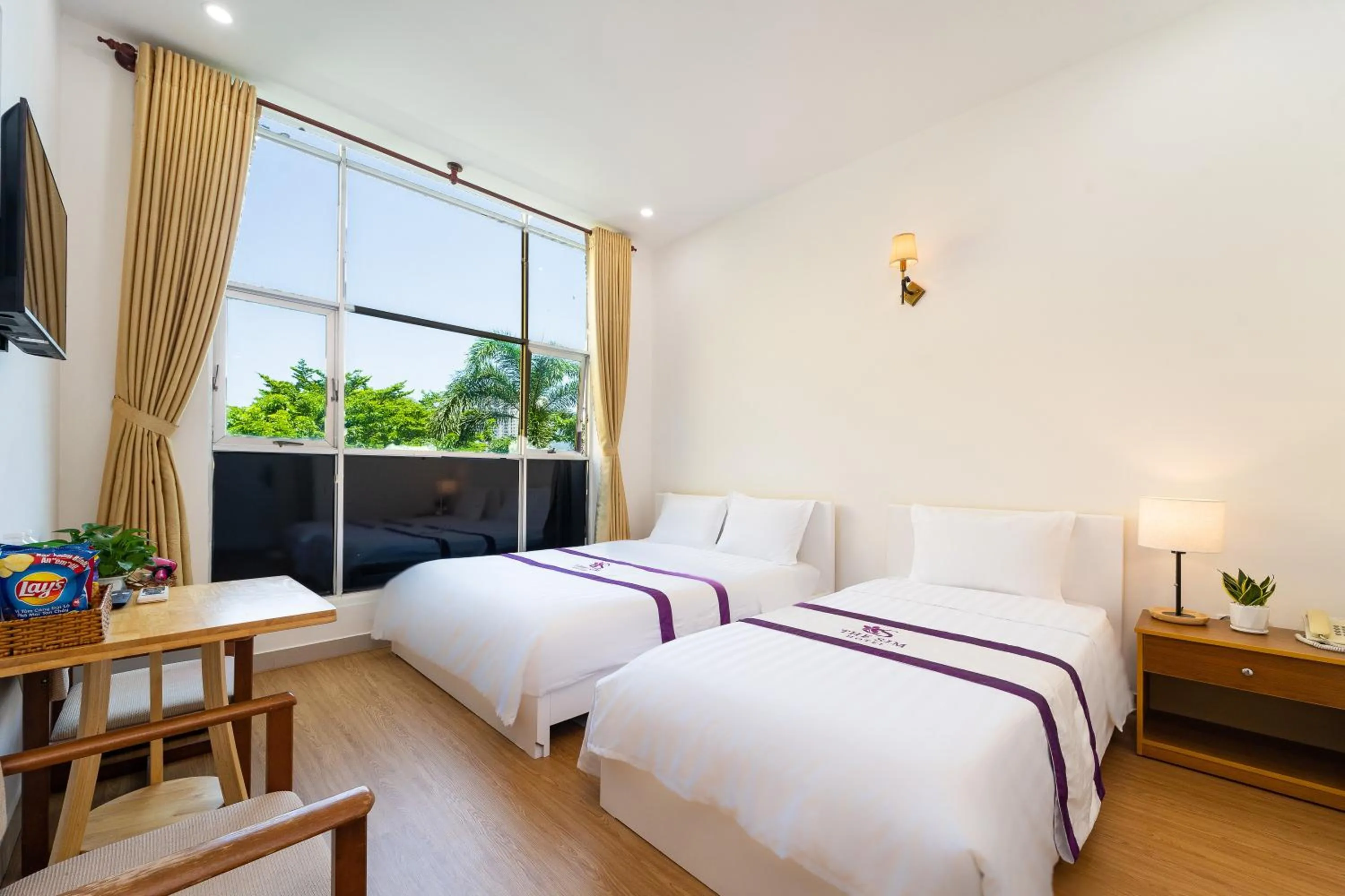 Garden view, Bed in The Sim Hotel Vung Tau