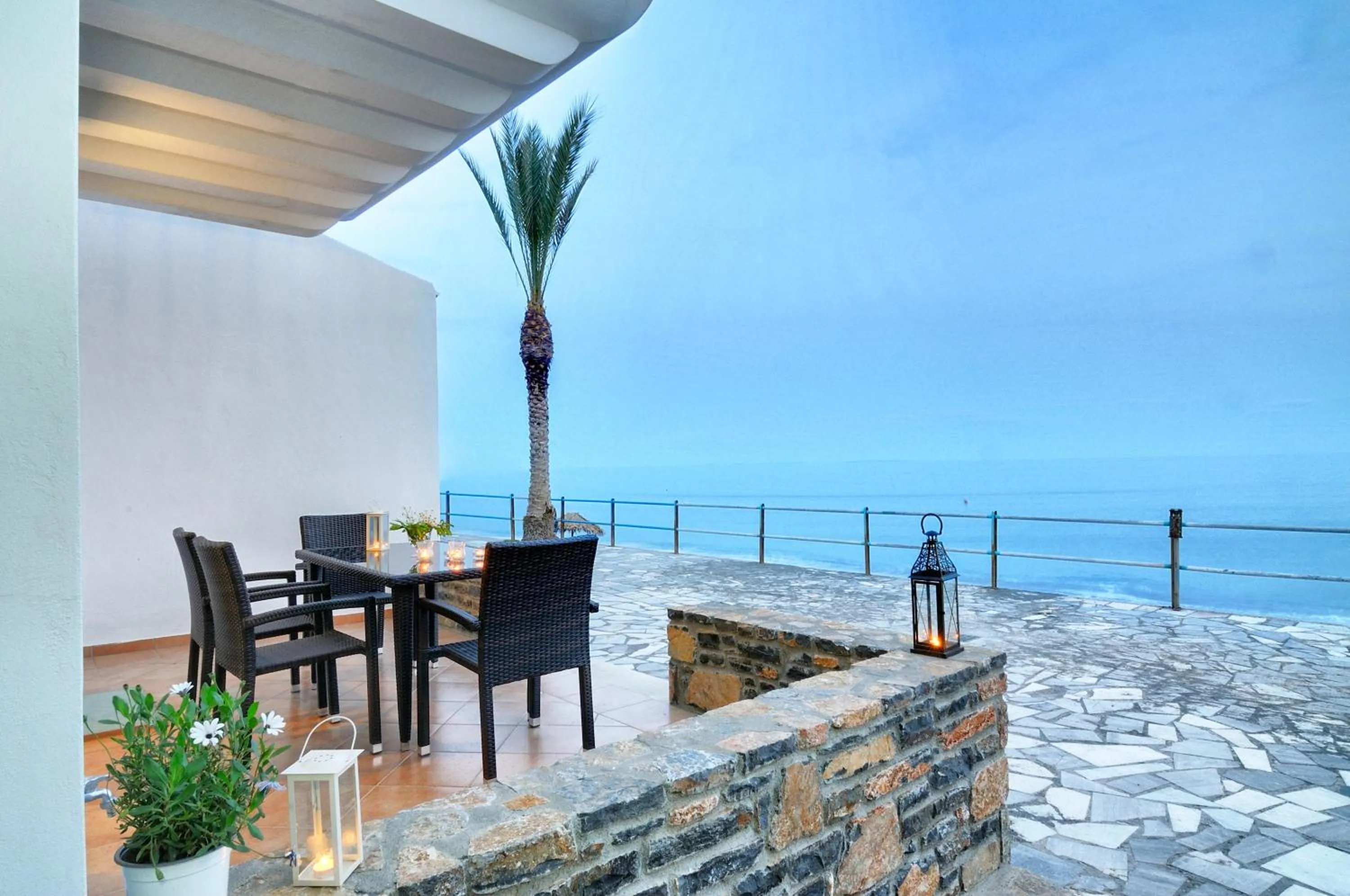 Patio in Myrtos Mare Suites