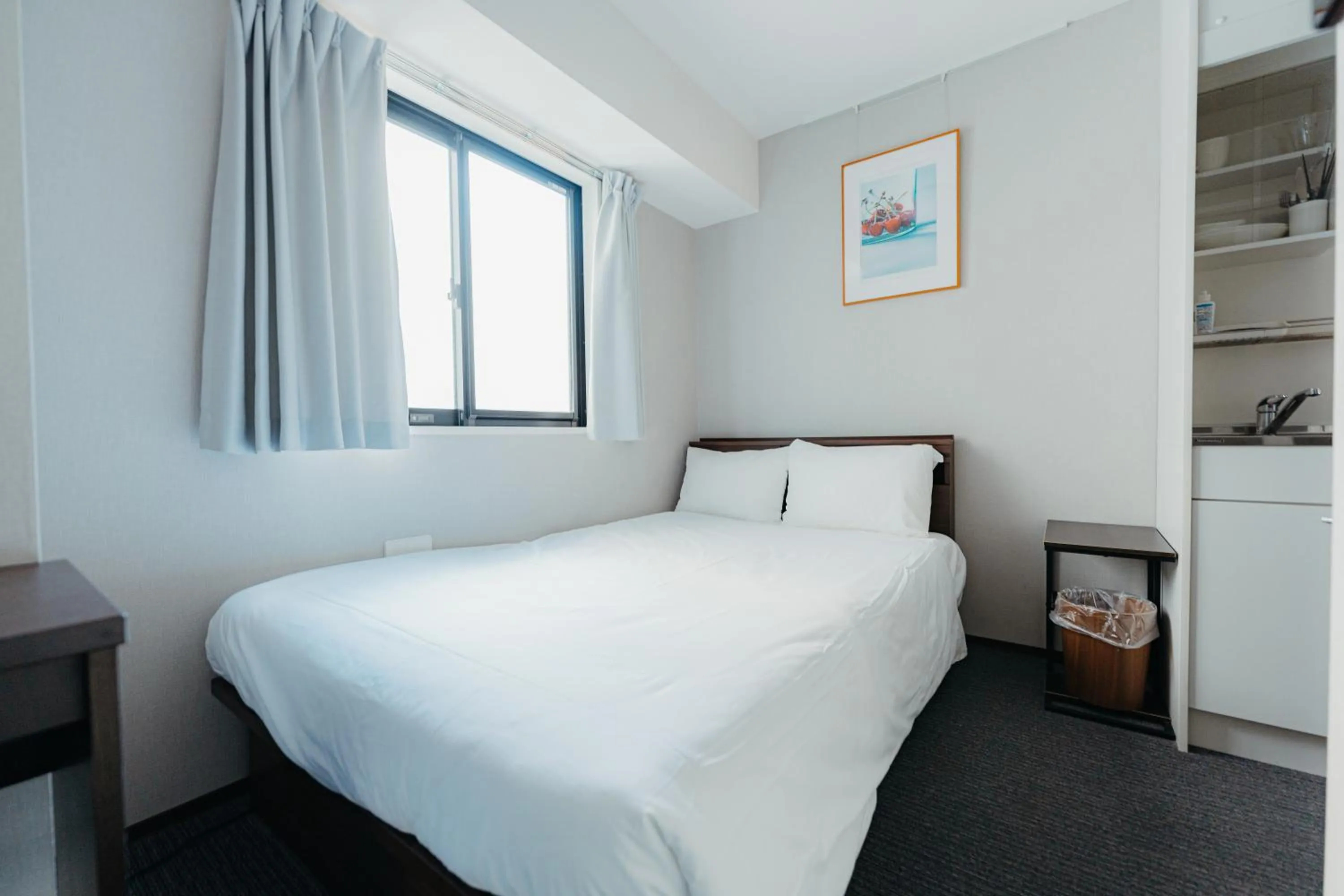 Bed in Hotel LiVEMAX Shiodome