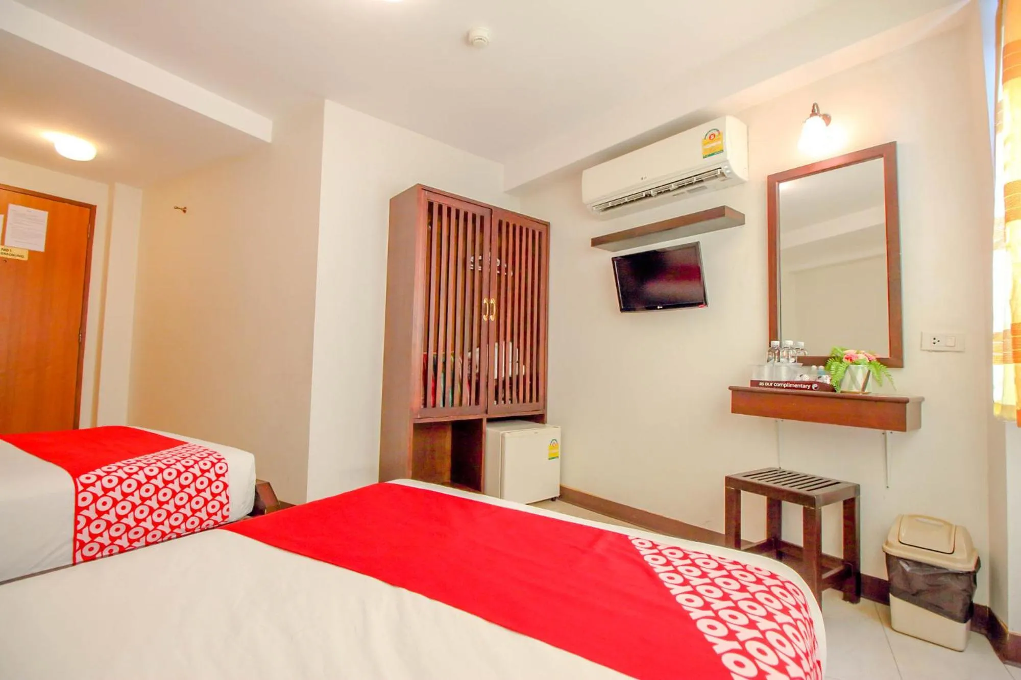Bedroom, Bed in Super OYO 484 Pannee Residence Khaosan Sha Plus