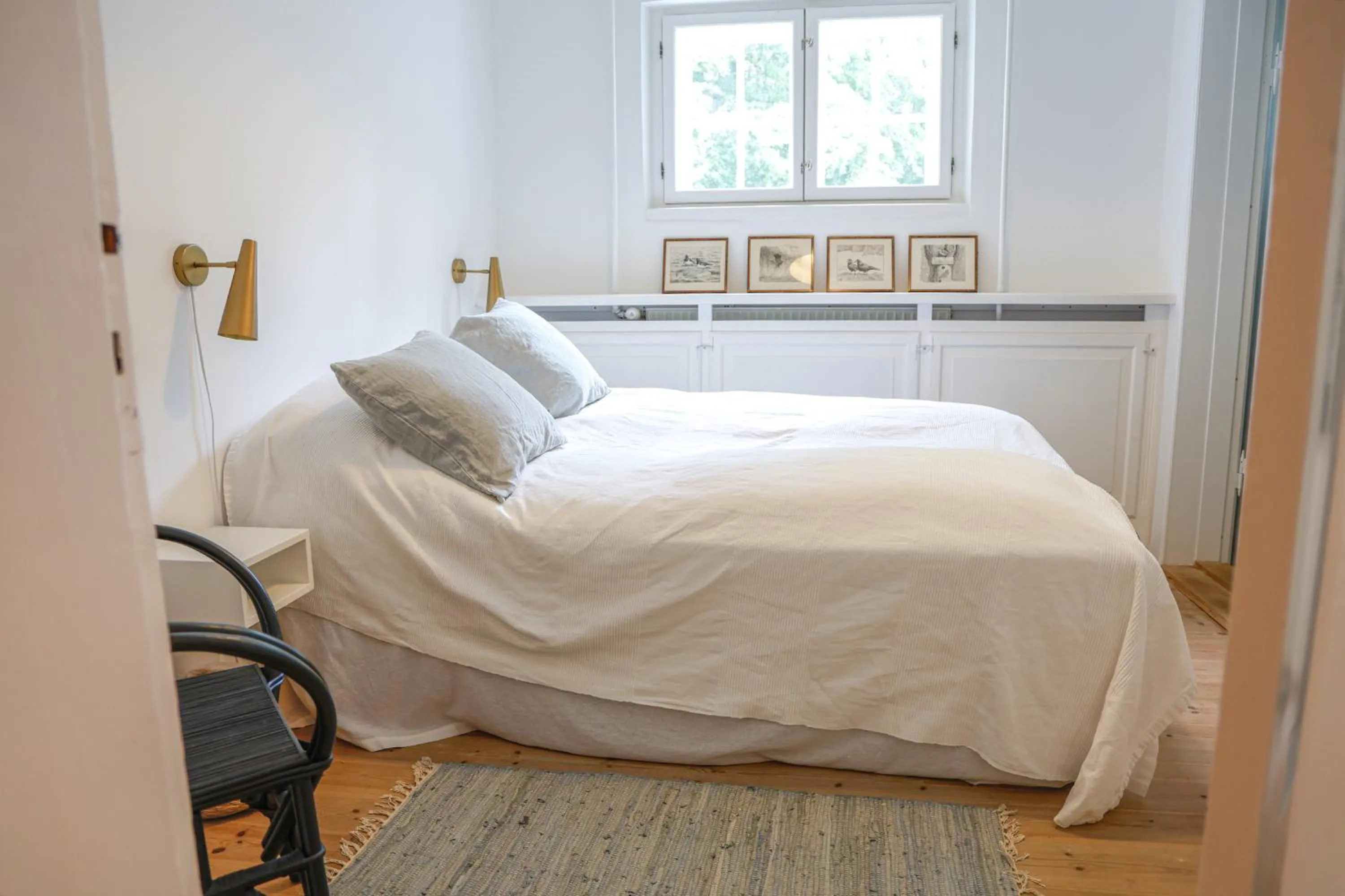 Bed in Lundsgaard Gods Badehotel