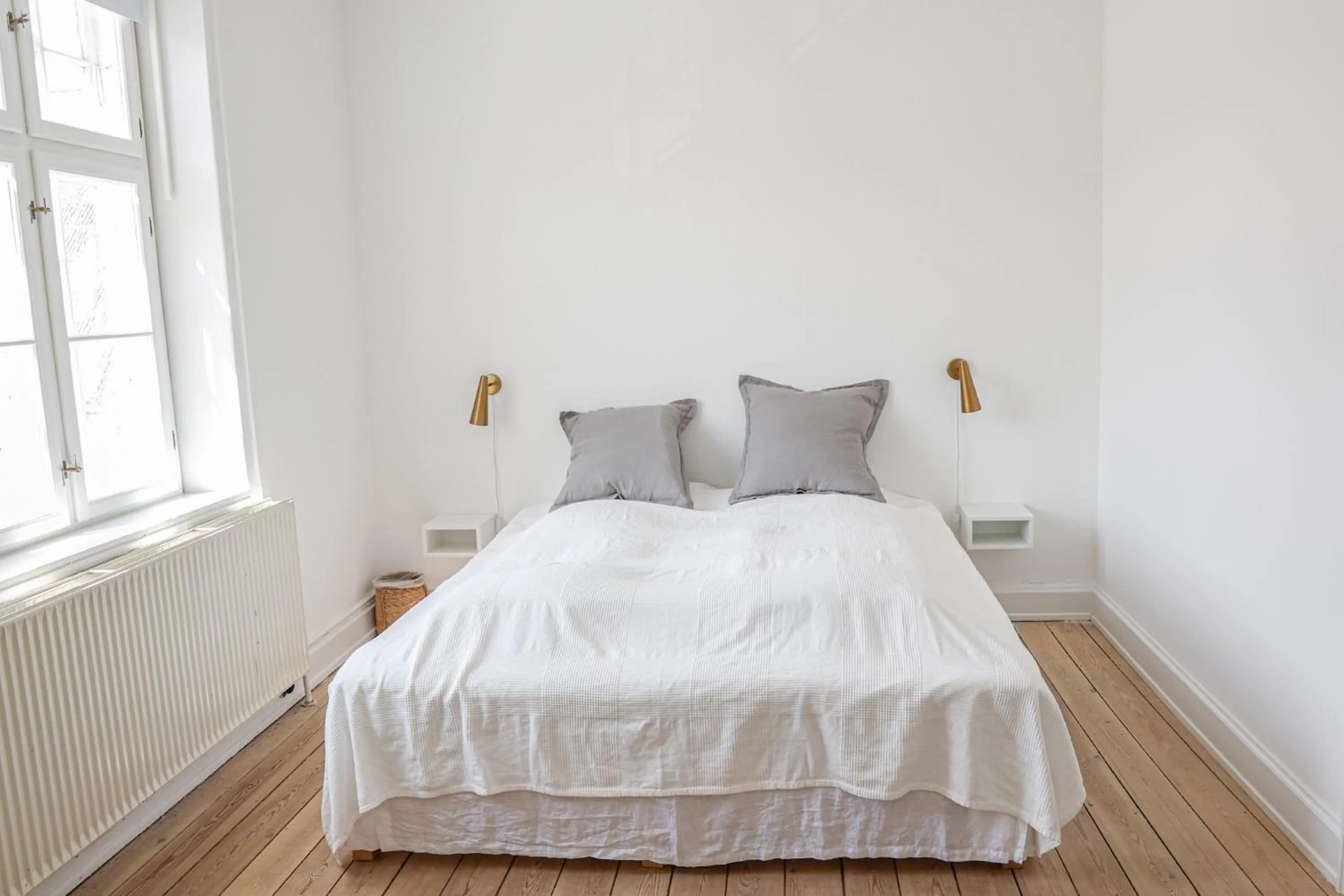 Bed in Lundsgaard Gods Badehotel