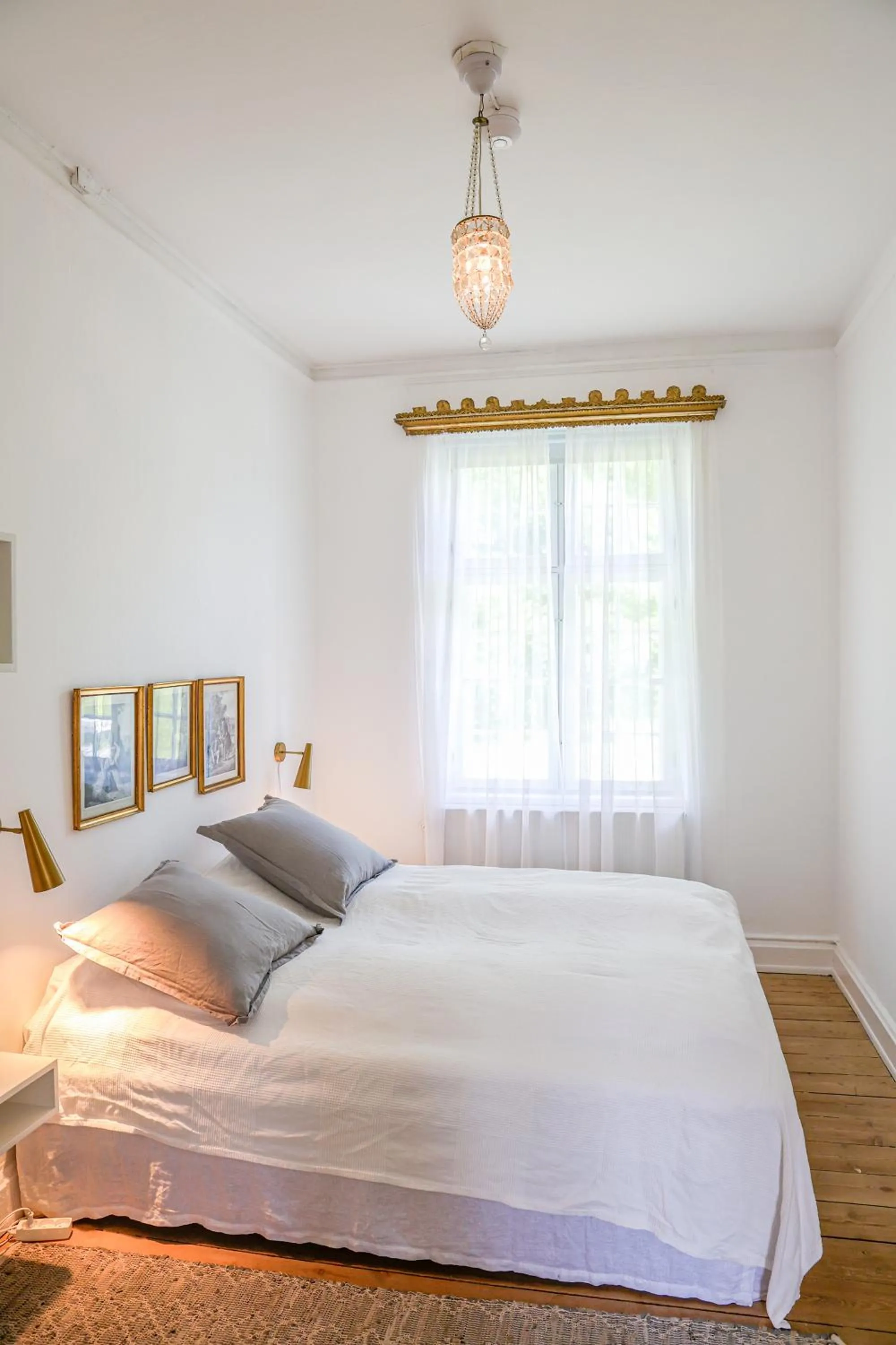 Bed in Lundsgaard Gods Badehotel