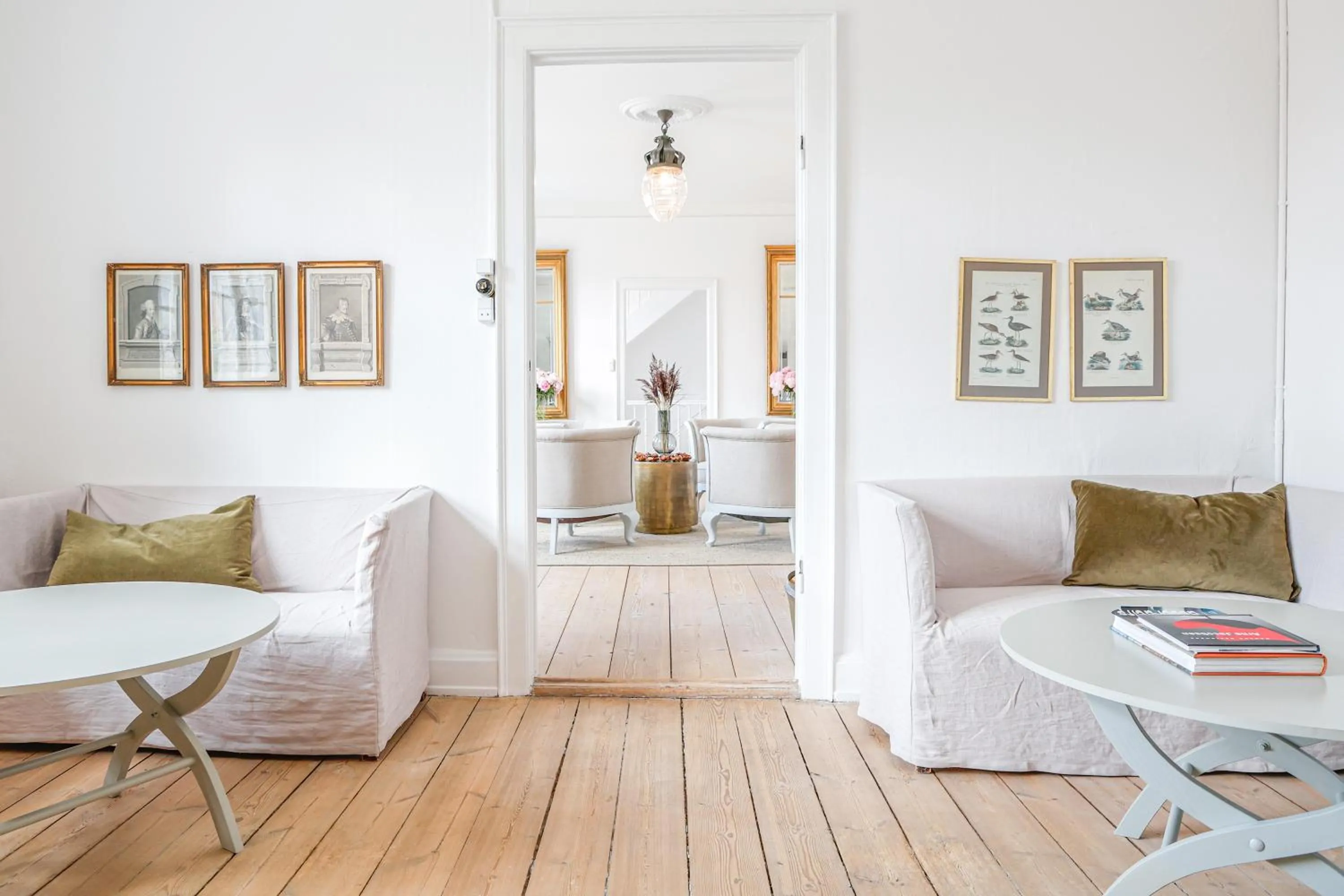 Living room in Lundsgaard Gods Badehotel