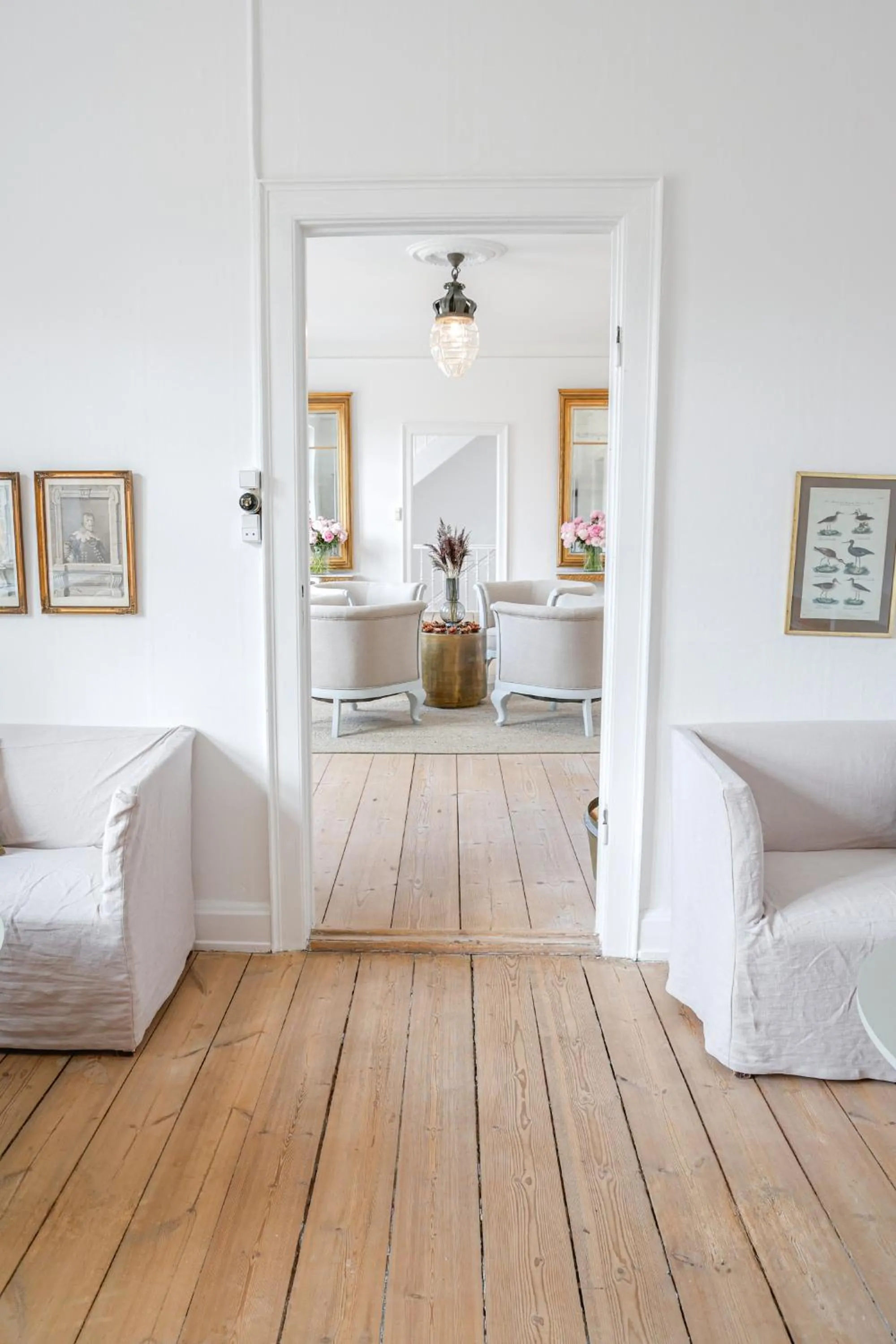 Living room in Lundsgaard Gods Badehotel