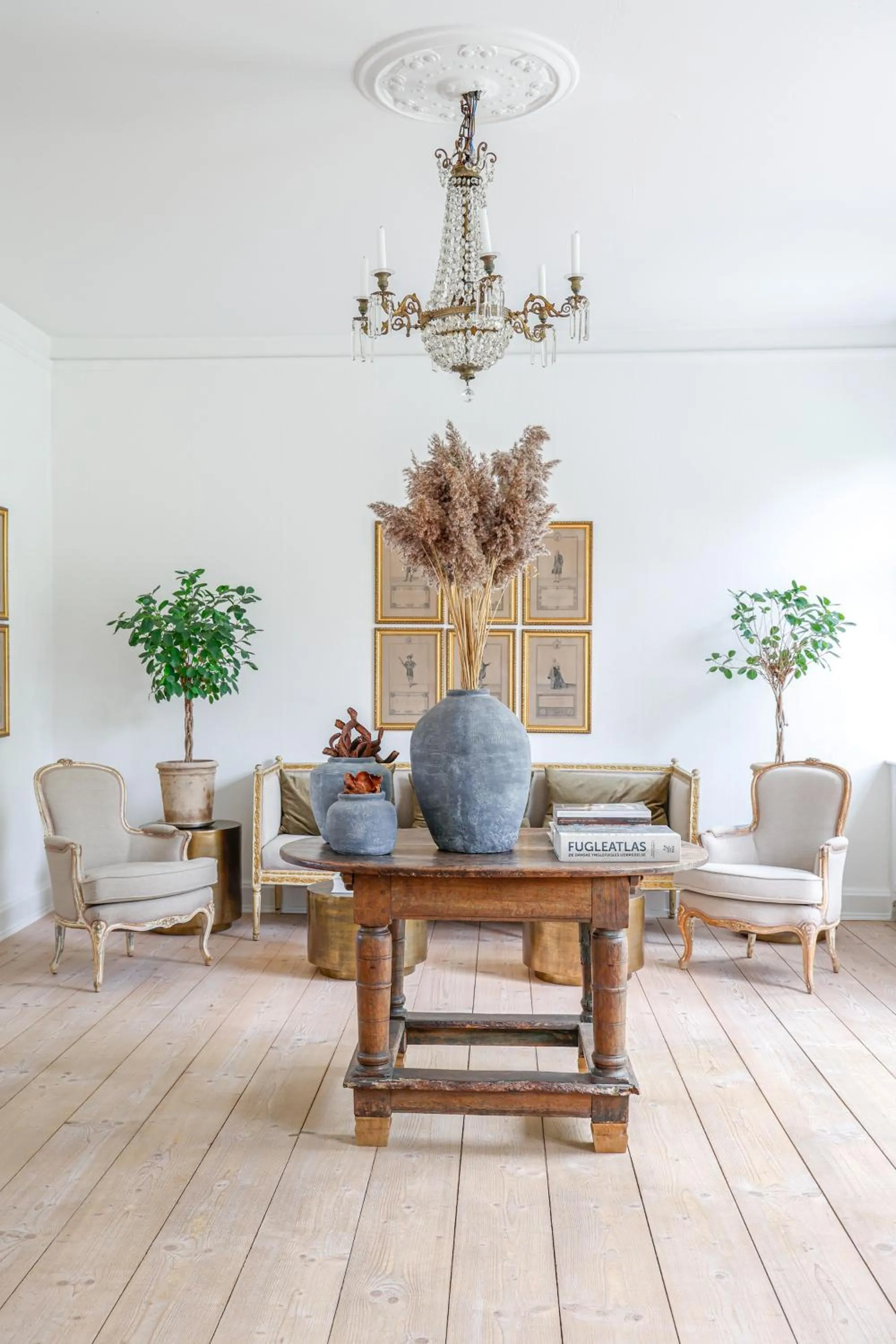 Living room in Lundsgaard Gods Badehotel