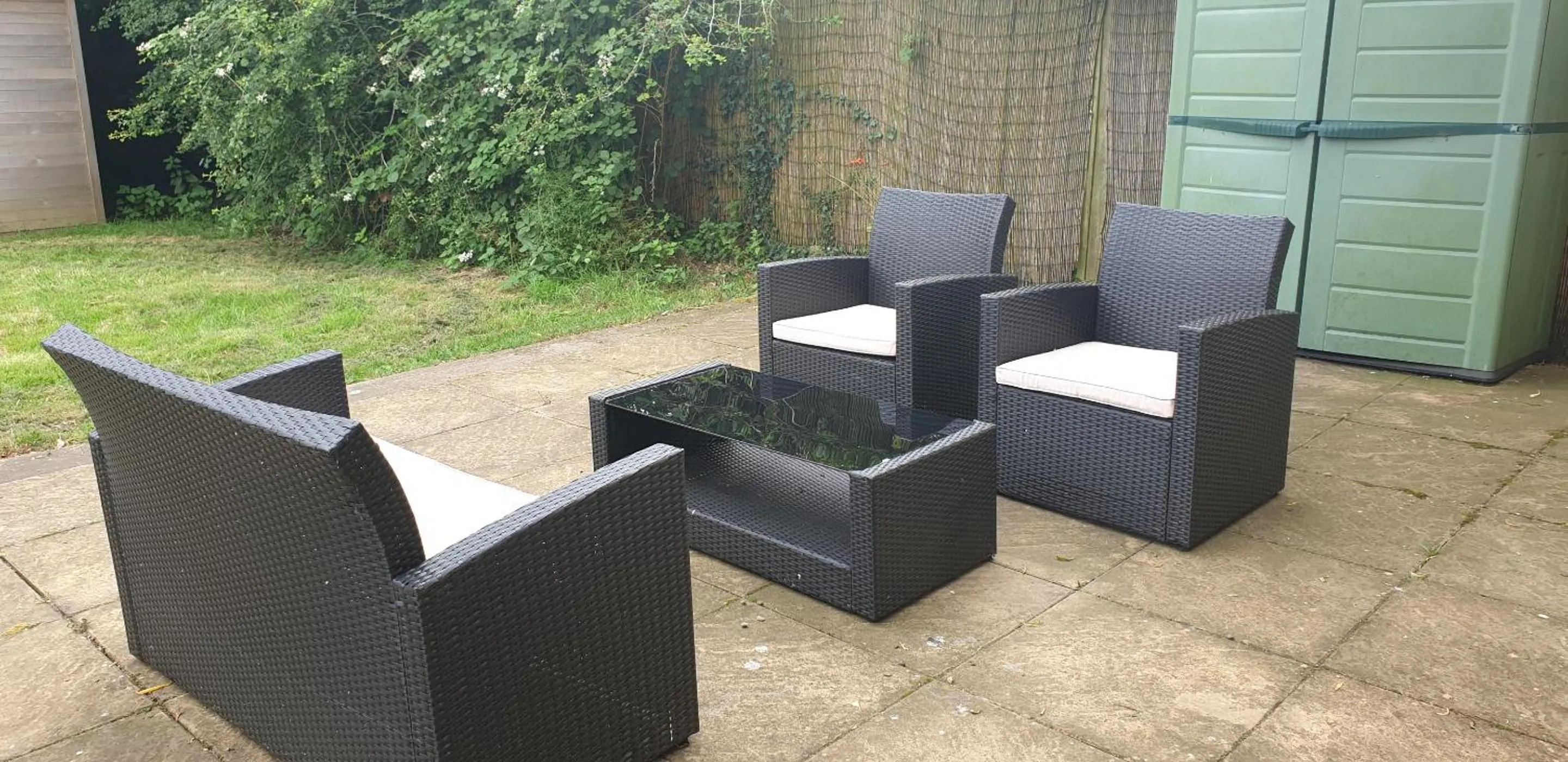 Patio in Beoley Lodge