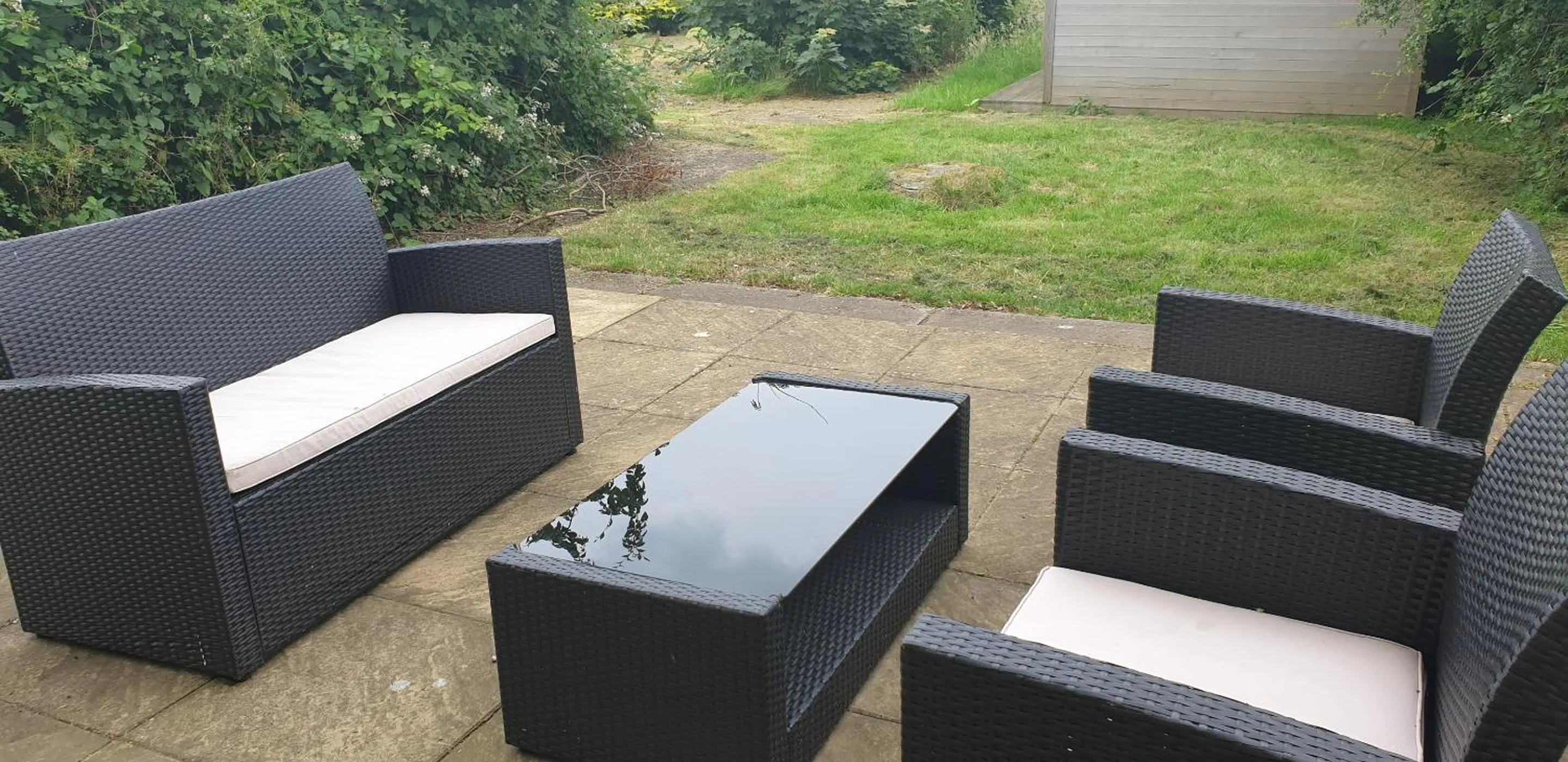 Patio in Beoley Lodge