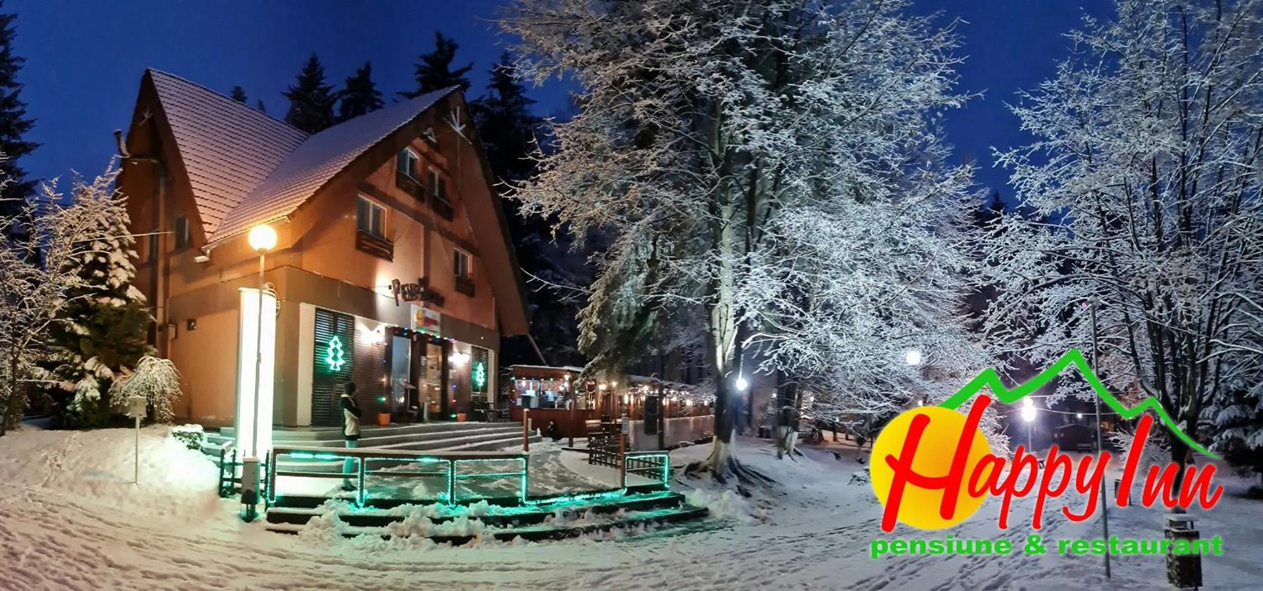 Property building in Pensiunea Happy Inn