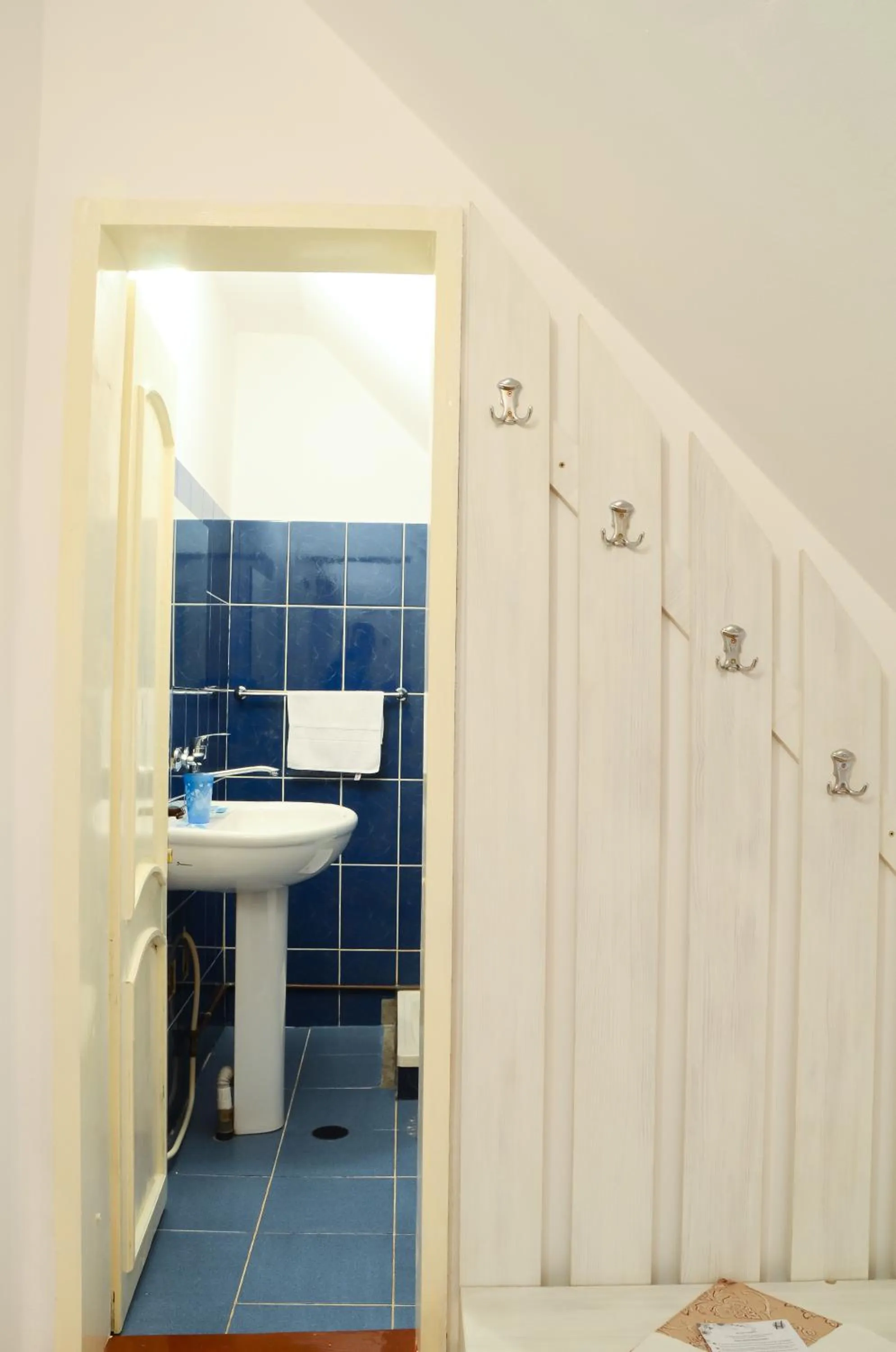 Toilet in Pensiunea Happy Inn