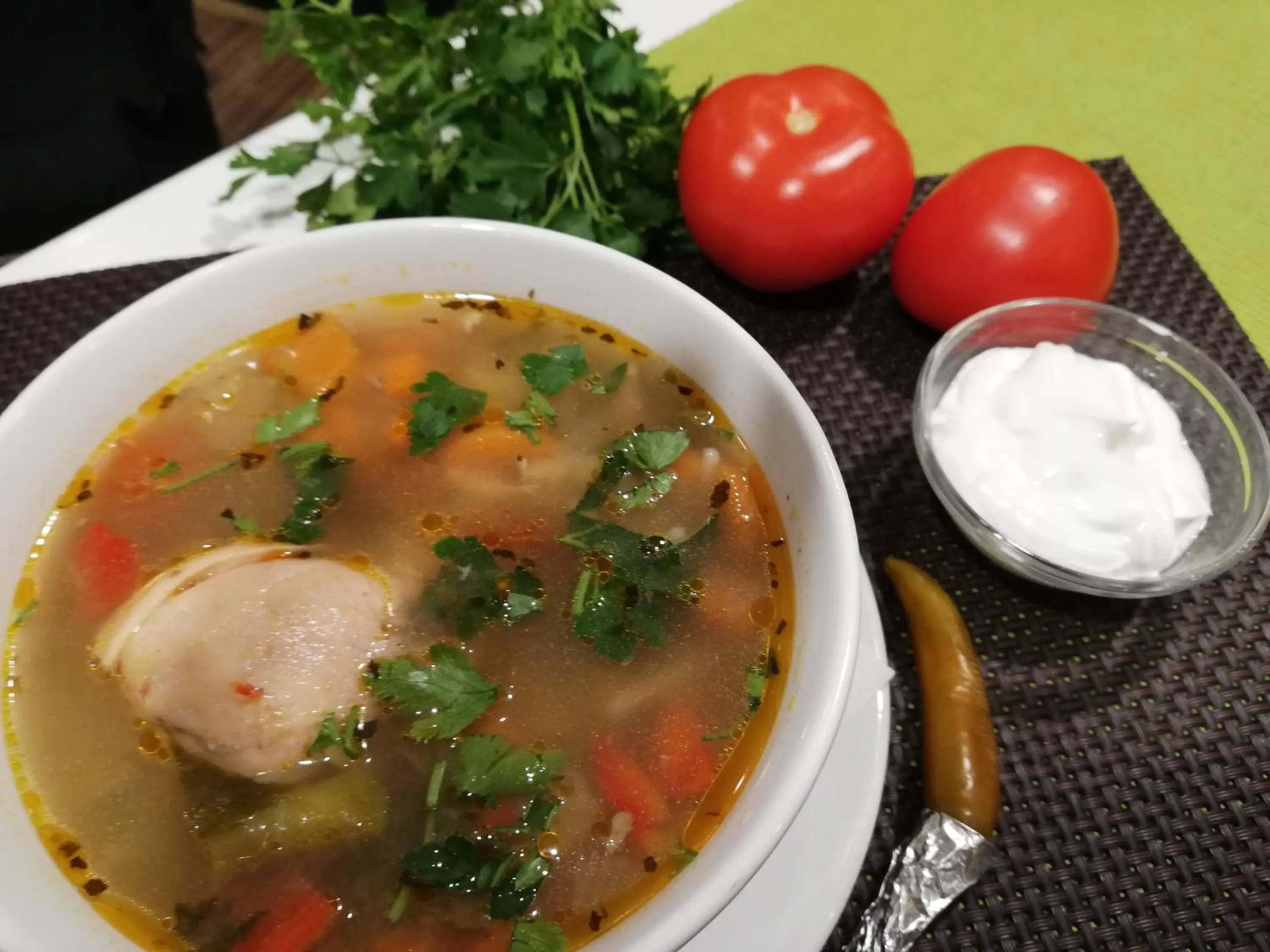 Food in Pensiunea Happy Inn