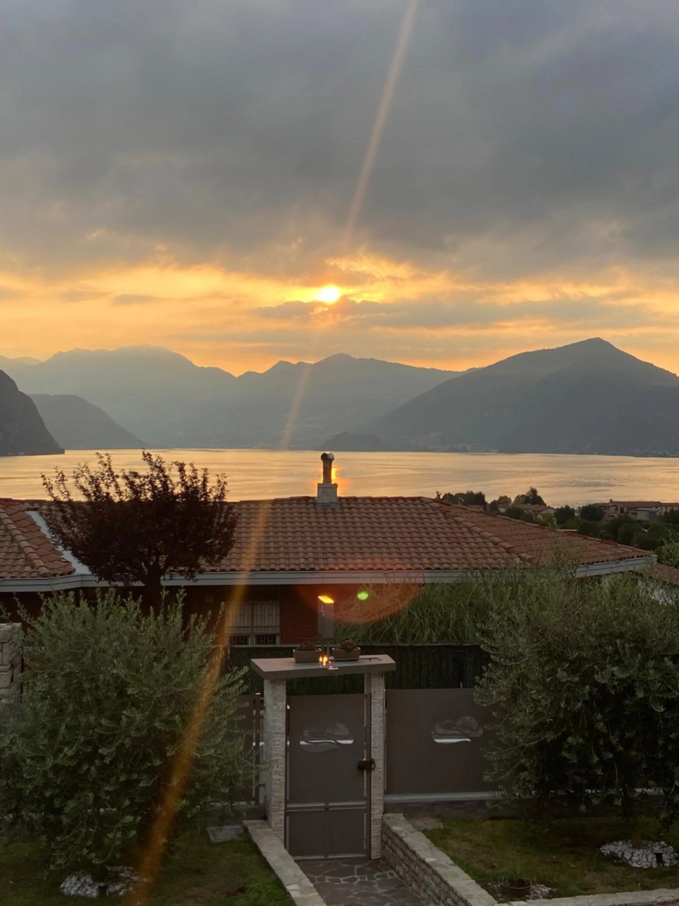 View (from property/room) in B&B Panorama Iseo