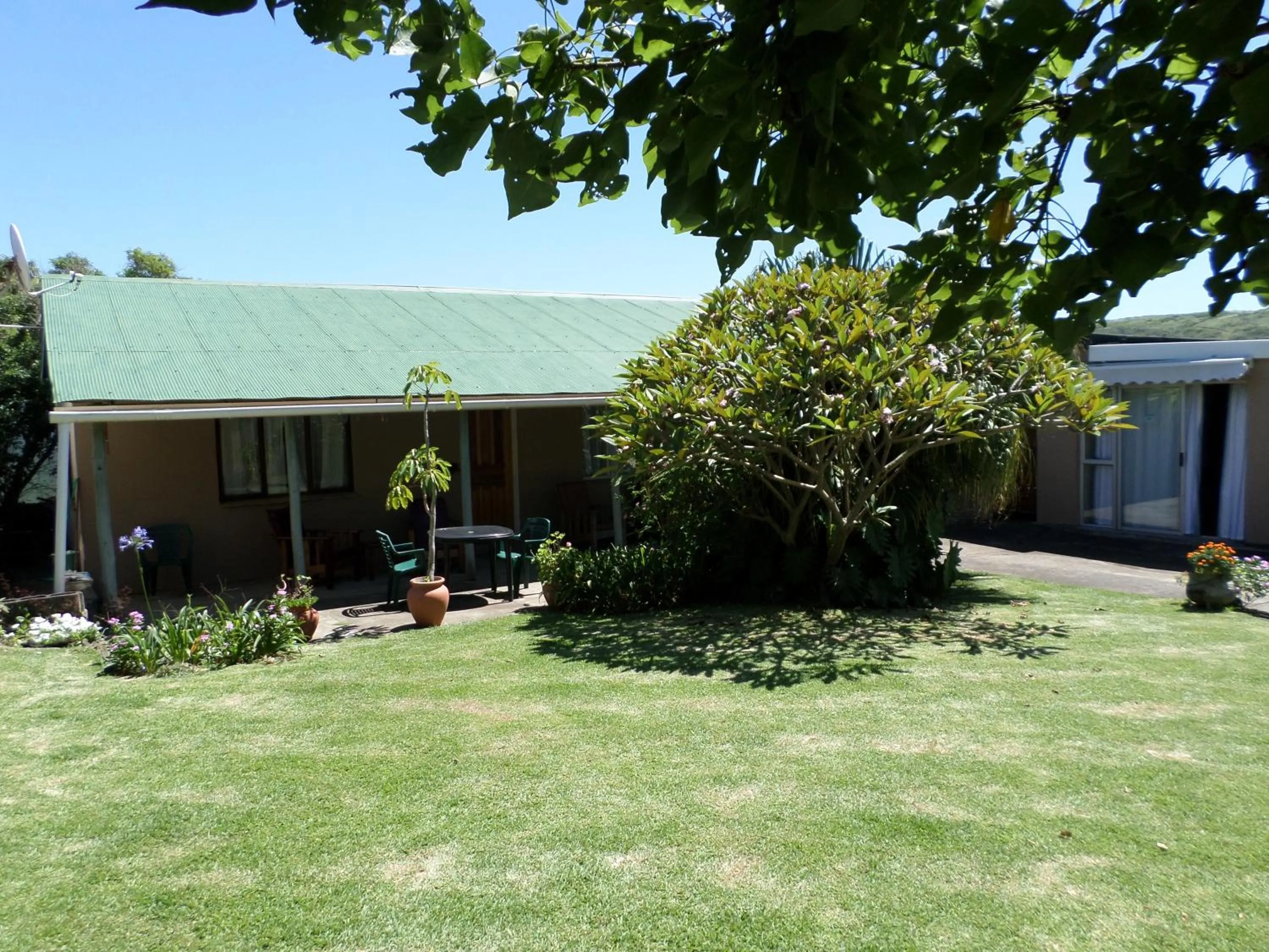 Garden in Geckos B&B and Self-catering