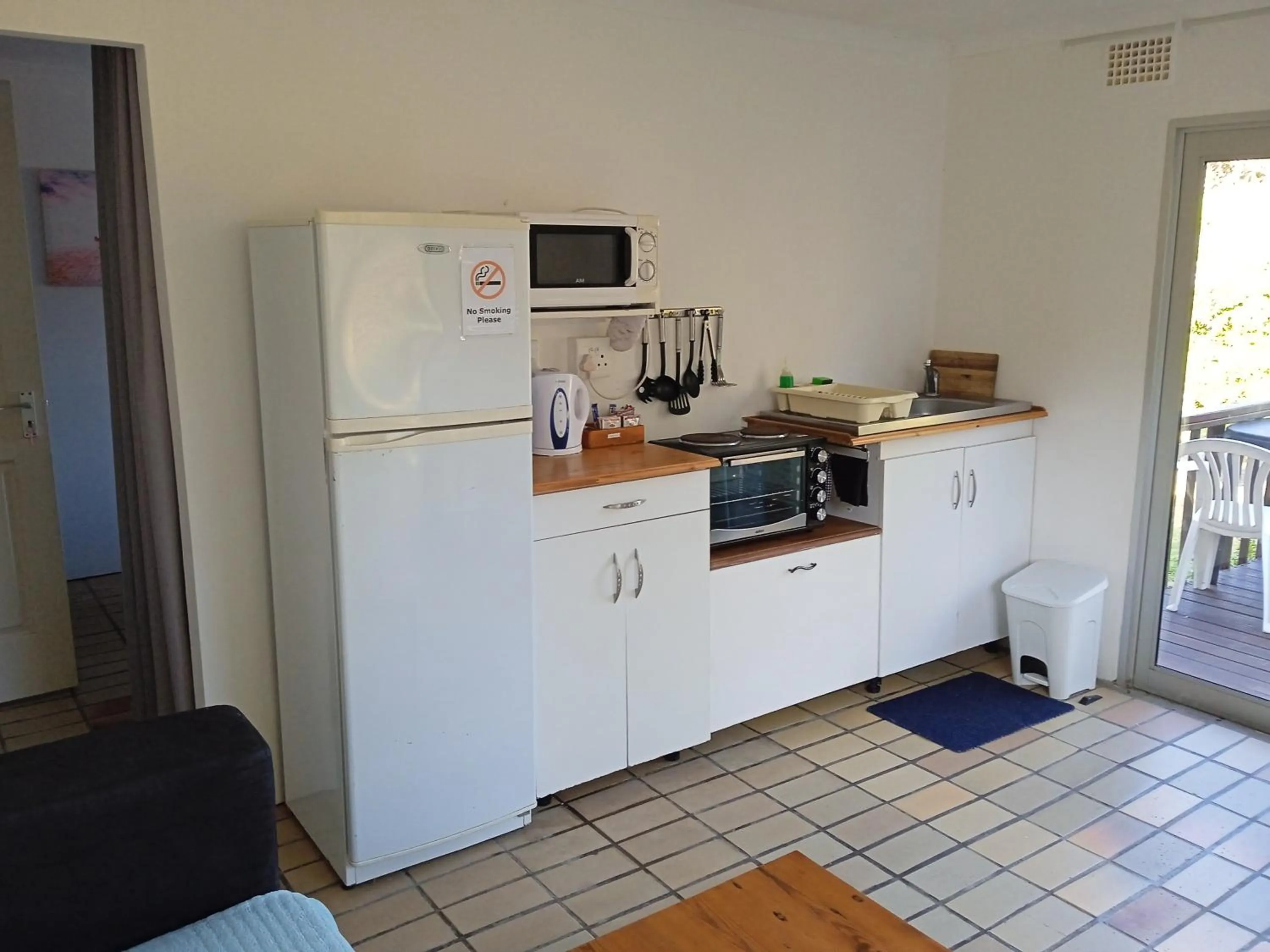 Kitchen or kitchenette in Geckos B&B and Self-catering