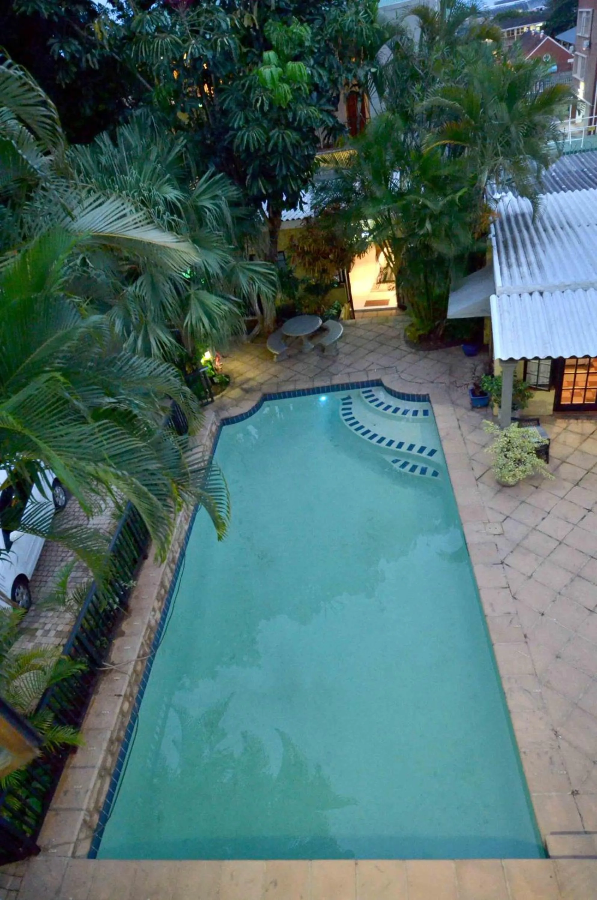 Pool view in Madeline Grove Bed & Breakfast