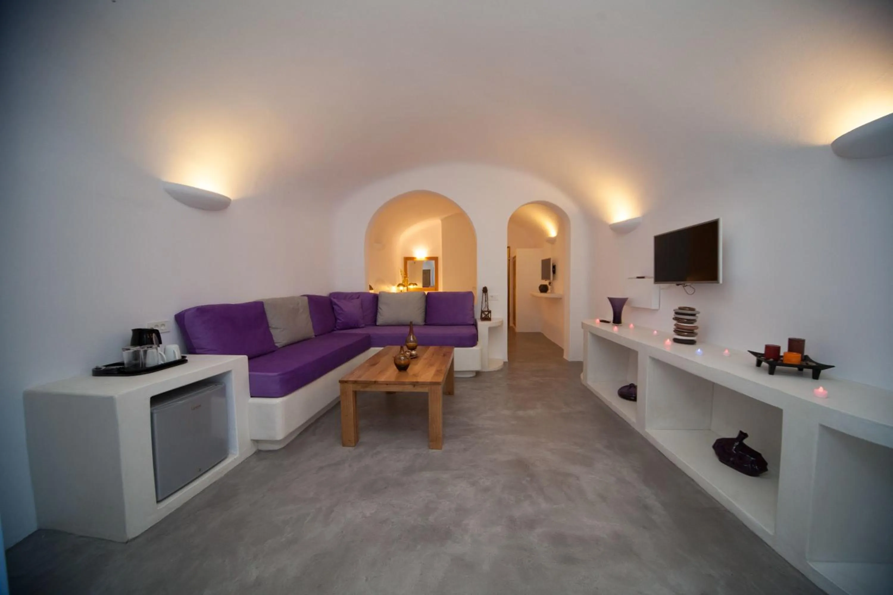 Living room in Fanari Vista Suites