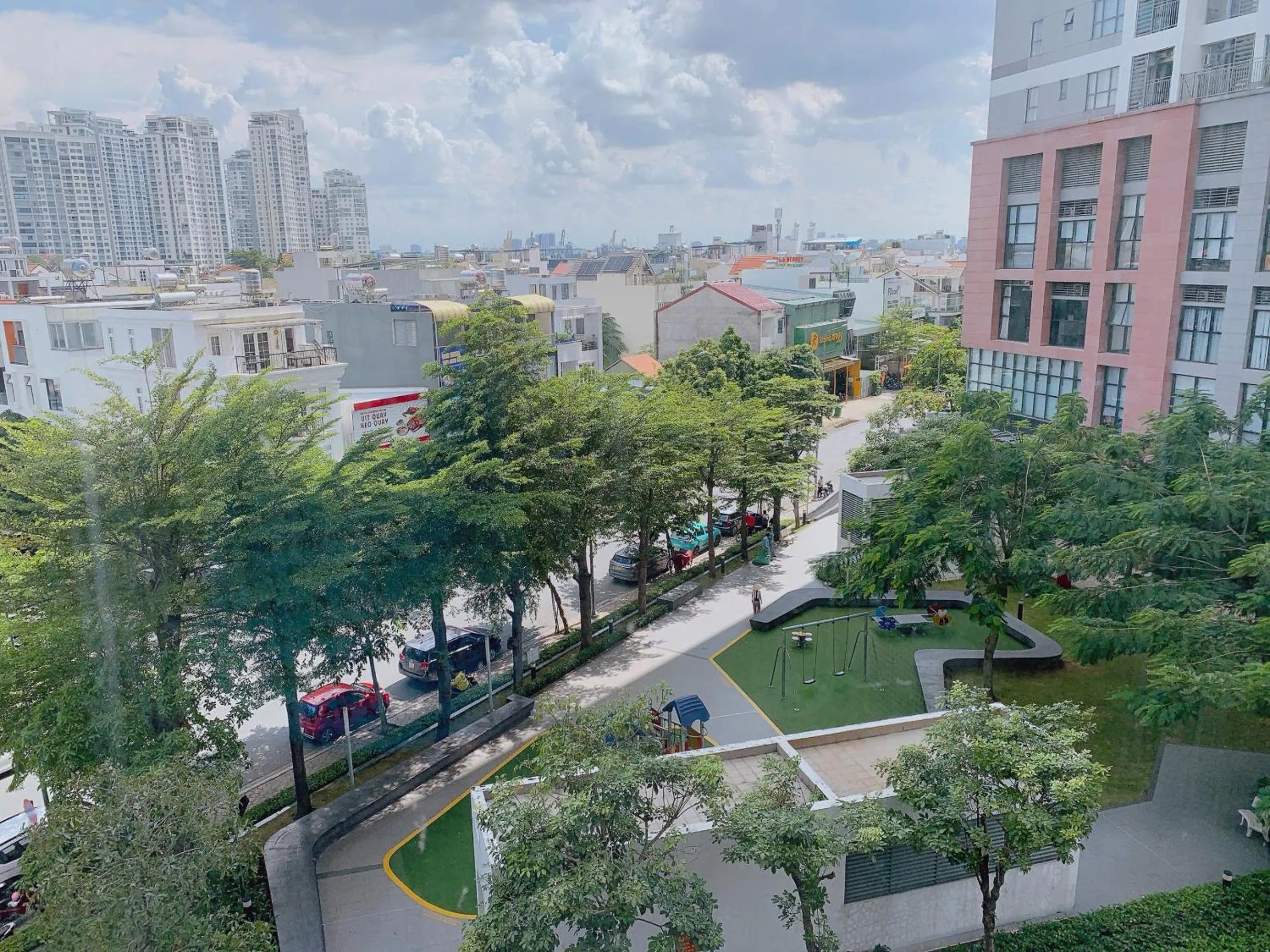 Property building in The Sun Avenue Serviced Apartment