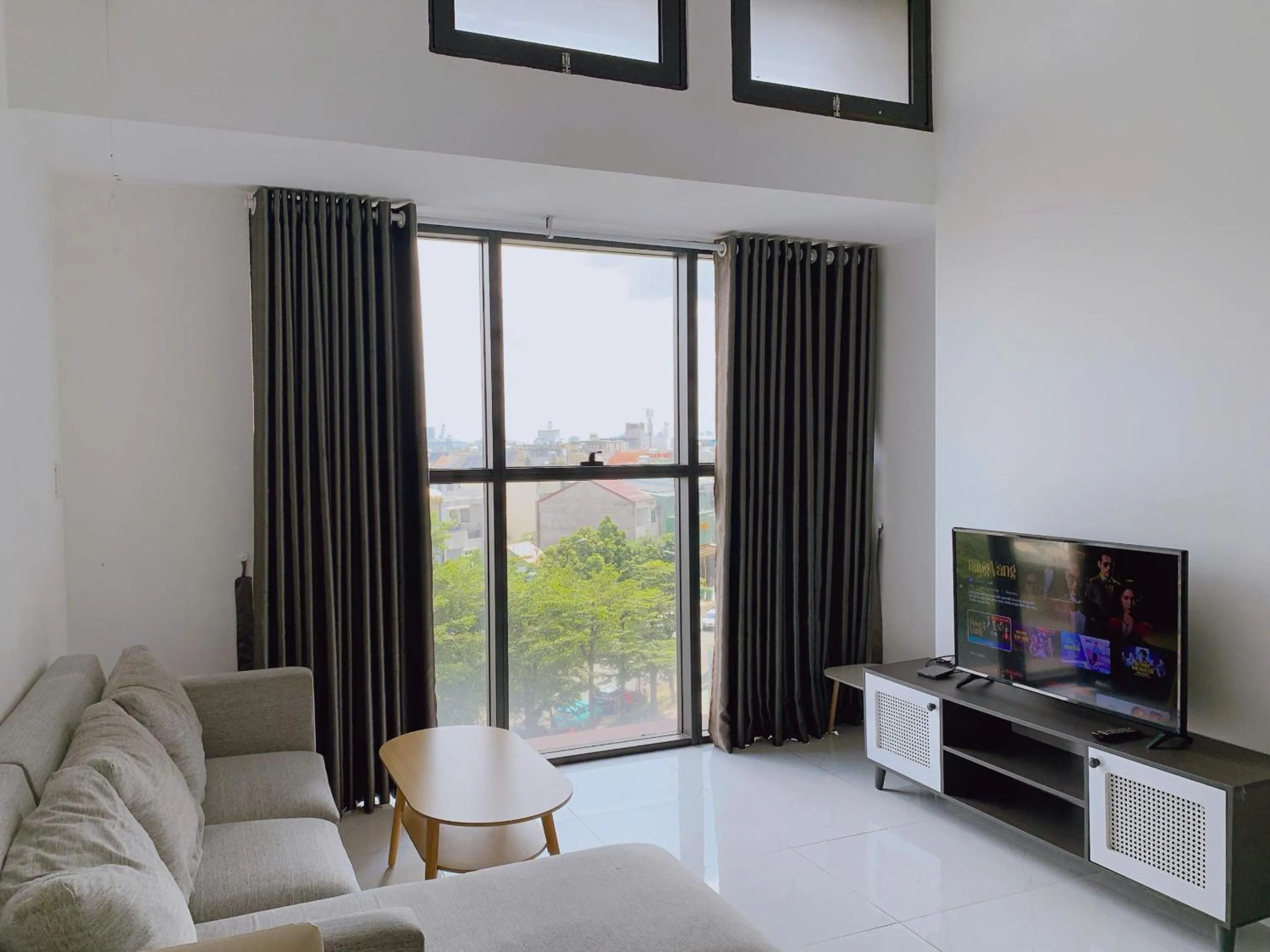 TV and multimedia in The Sun Avenue Serviced Apartment