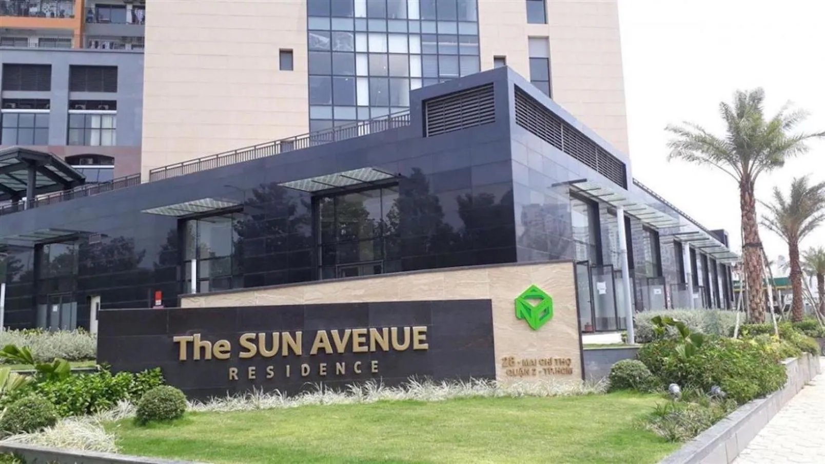 Property building in The Sun Avenue Serviced Apartment