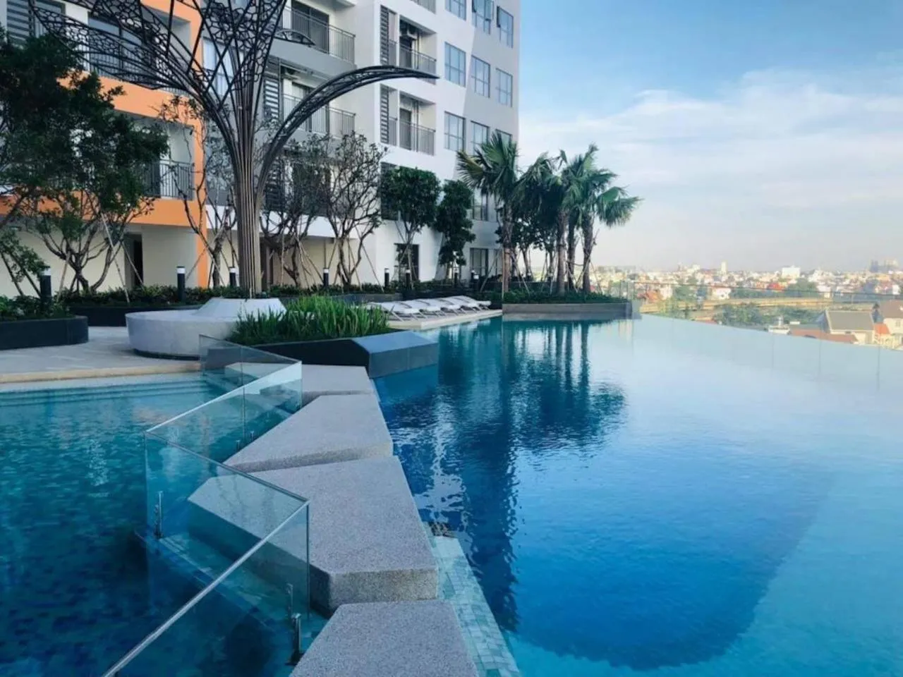 Property building in The Sun Avenue Serviced Apartment