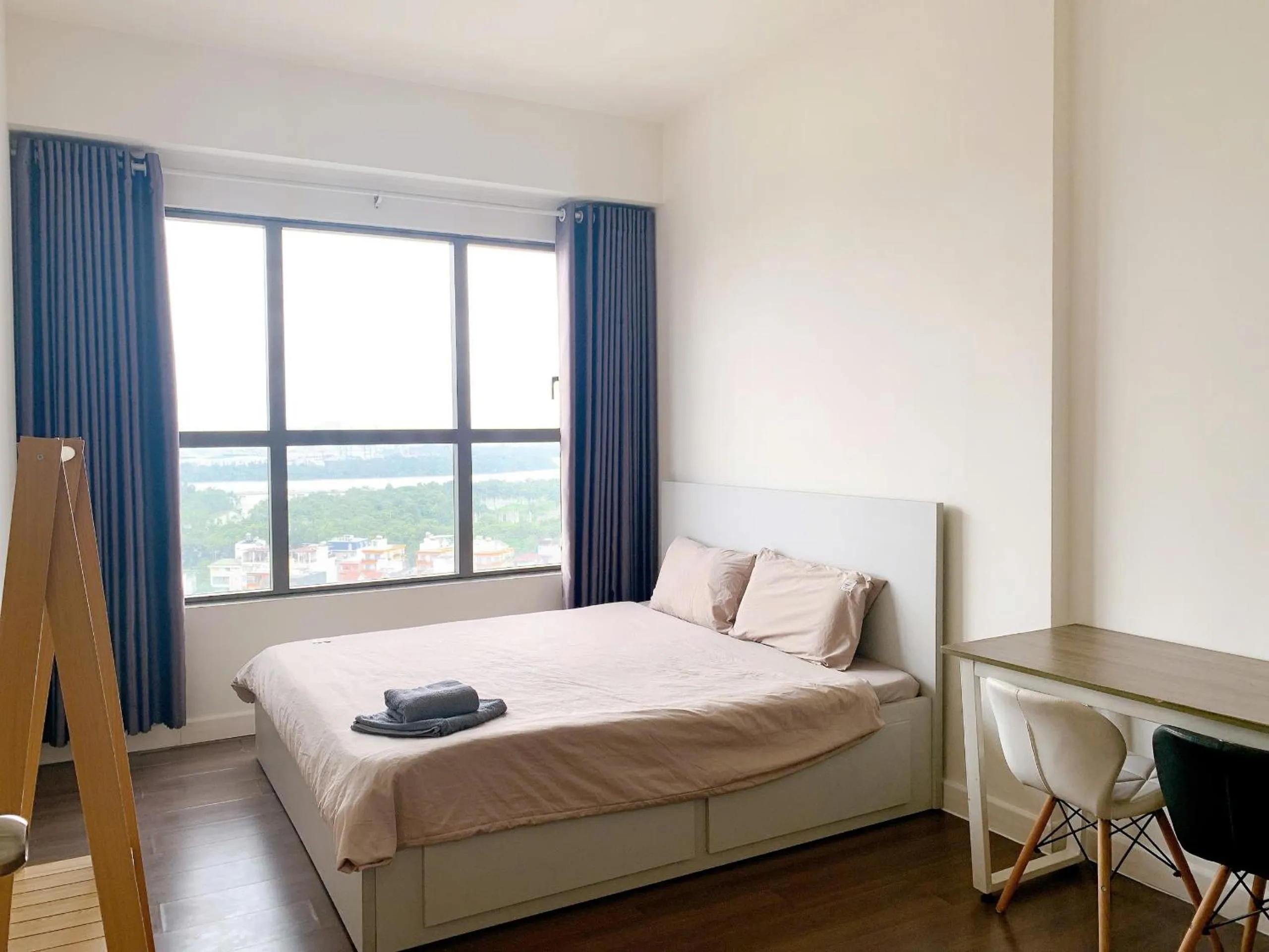 Bed in The Sun Avenue Serviced Apartment