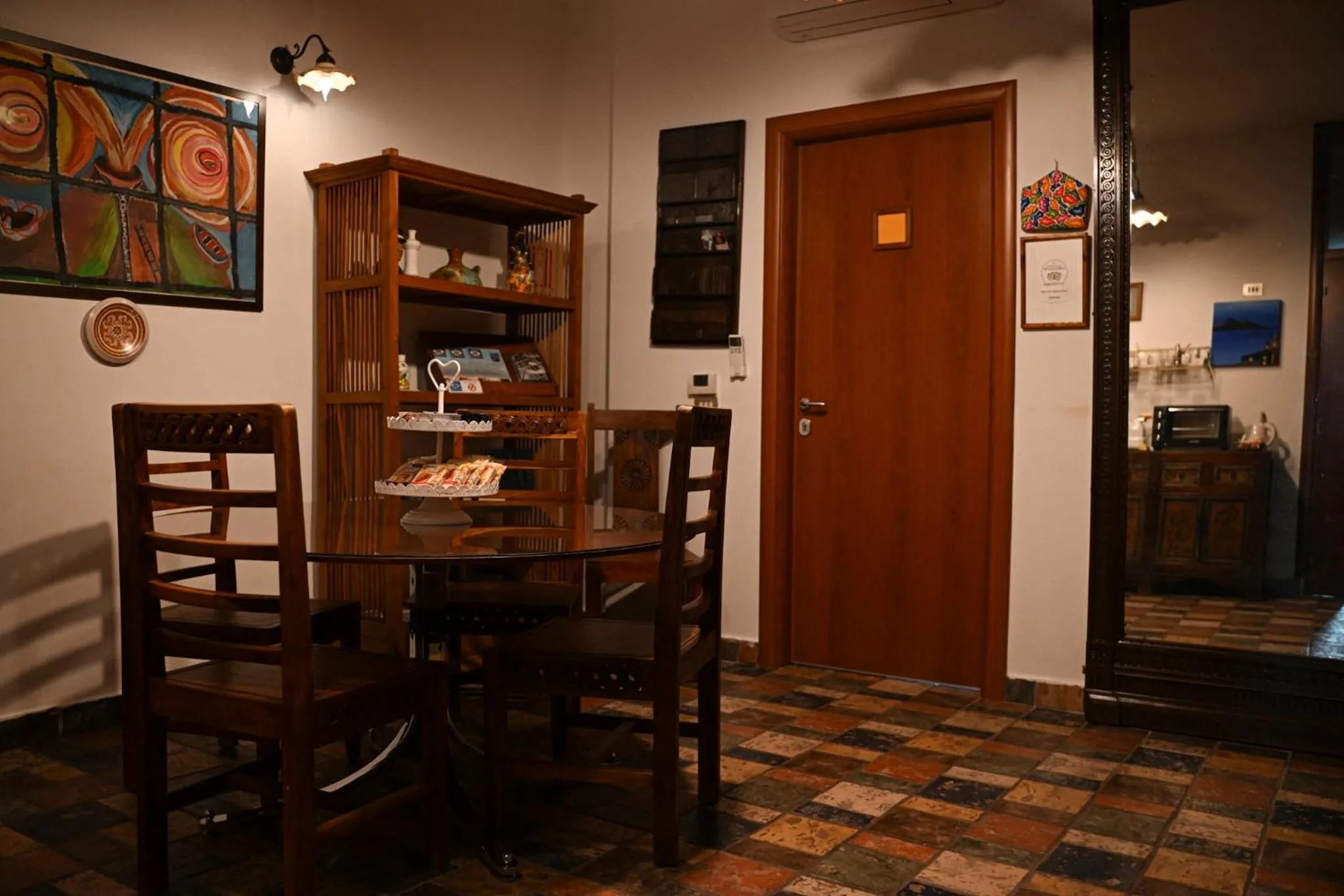 Living room in B&B Casamiranapoli