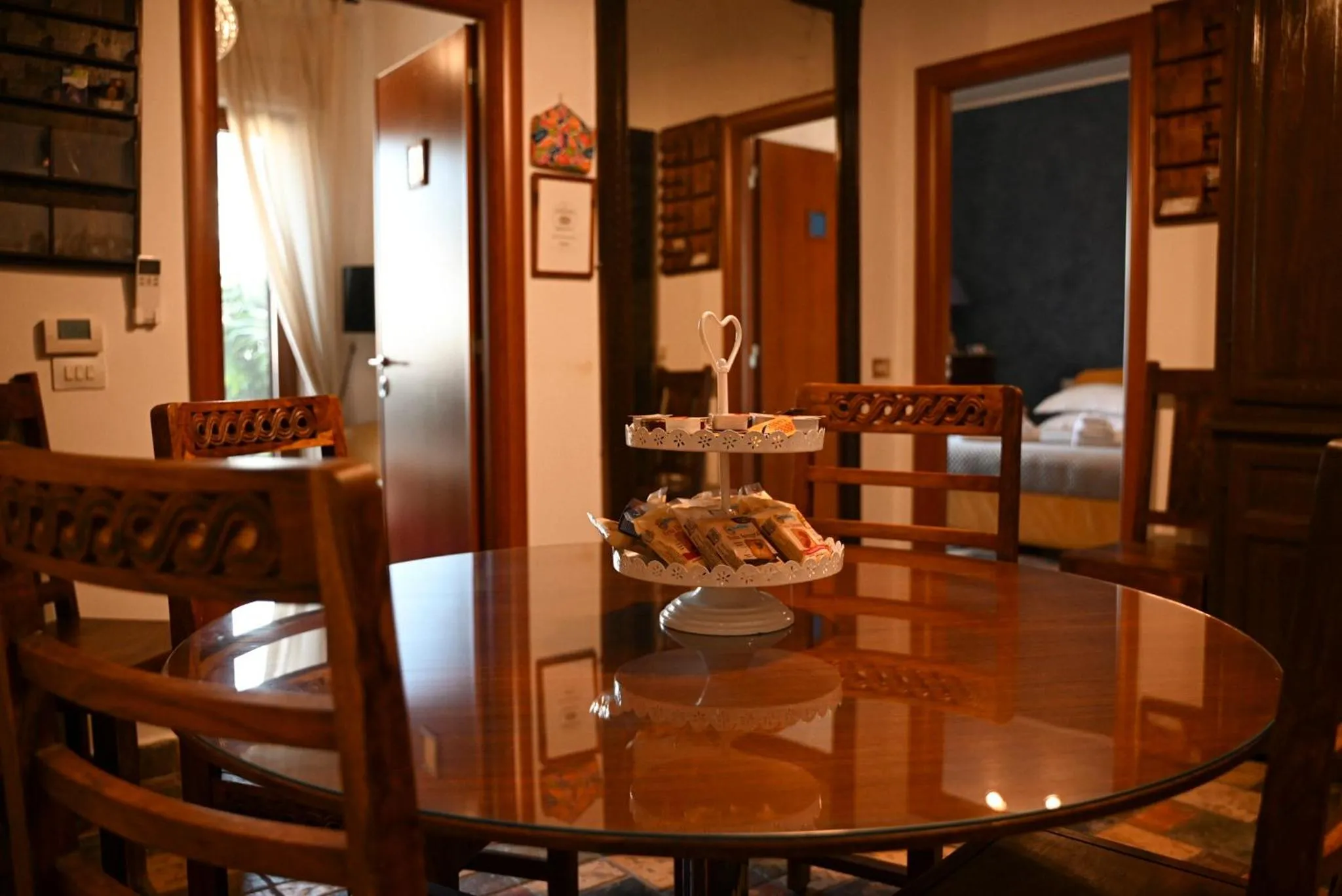 Living room in B&B Casamiranapoli