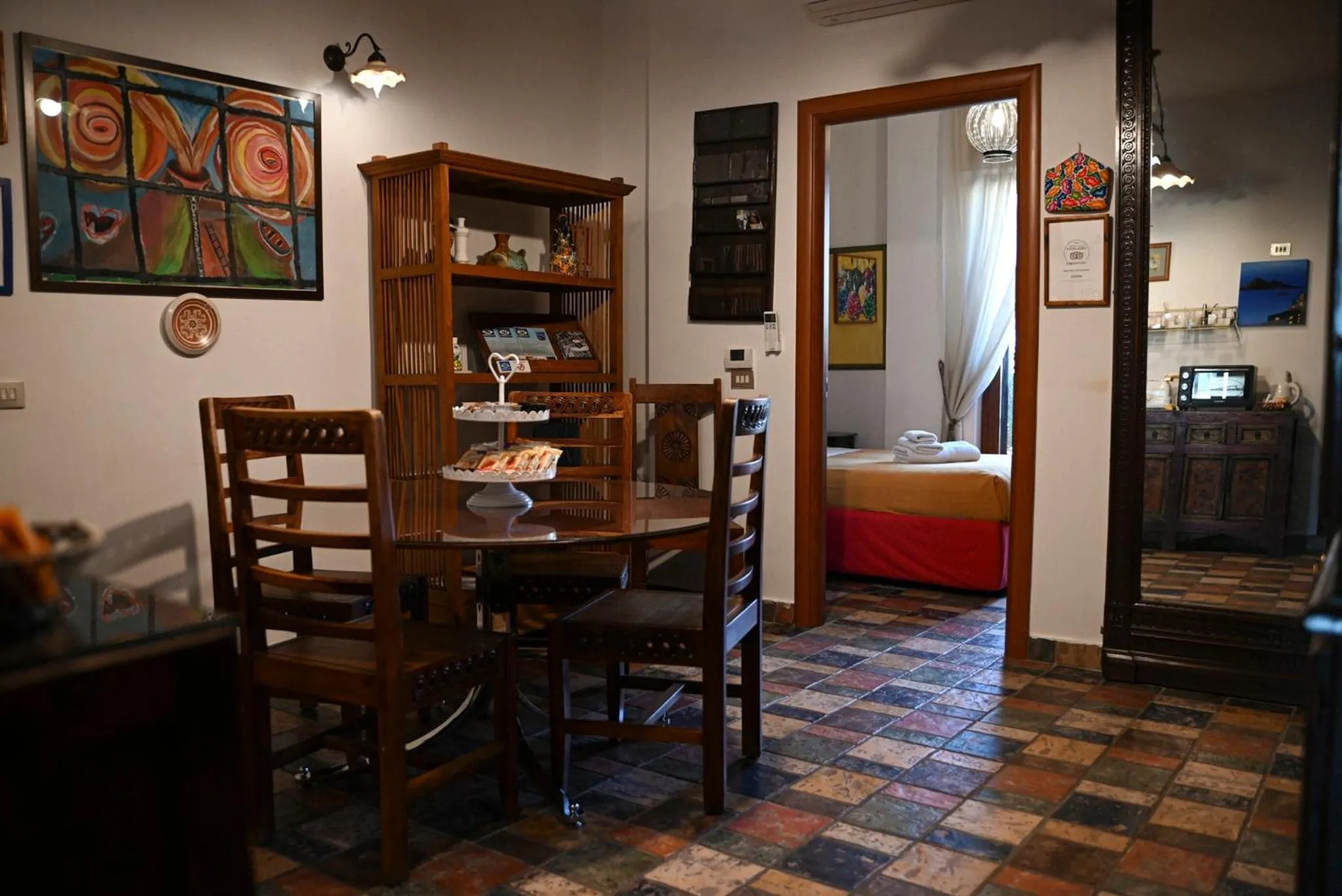 Bed in B&B Casamiranapoli