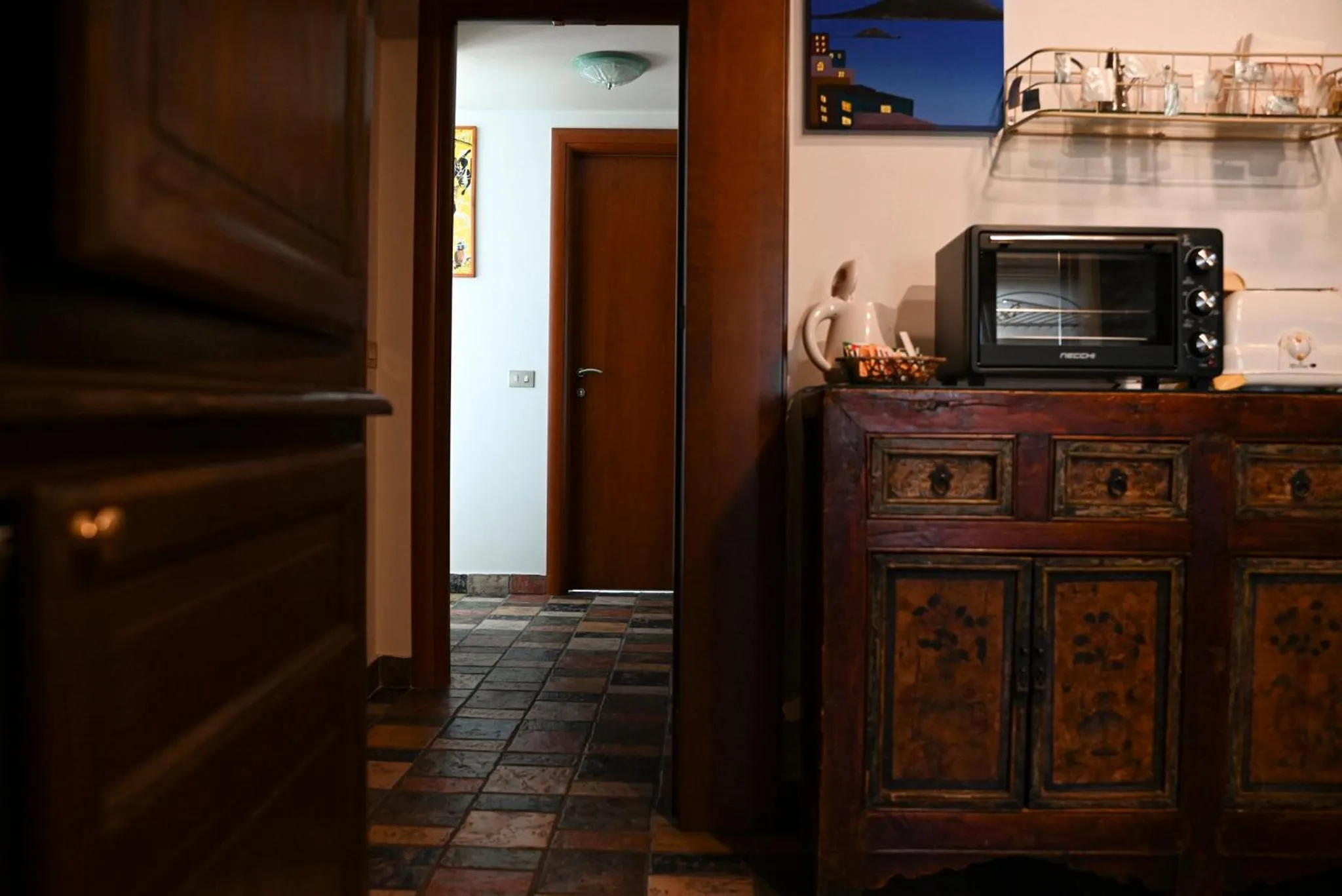 Living room in B&B Casamiranapoli