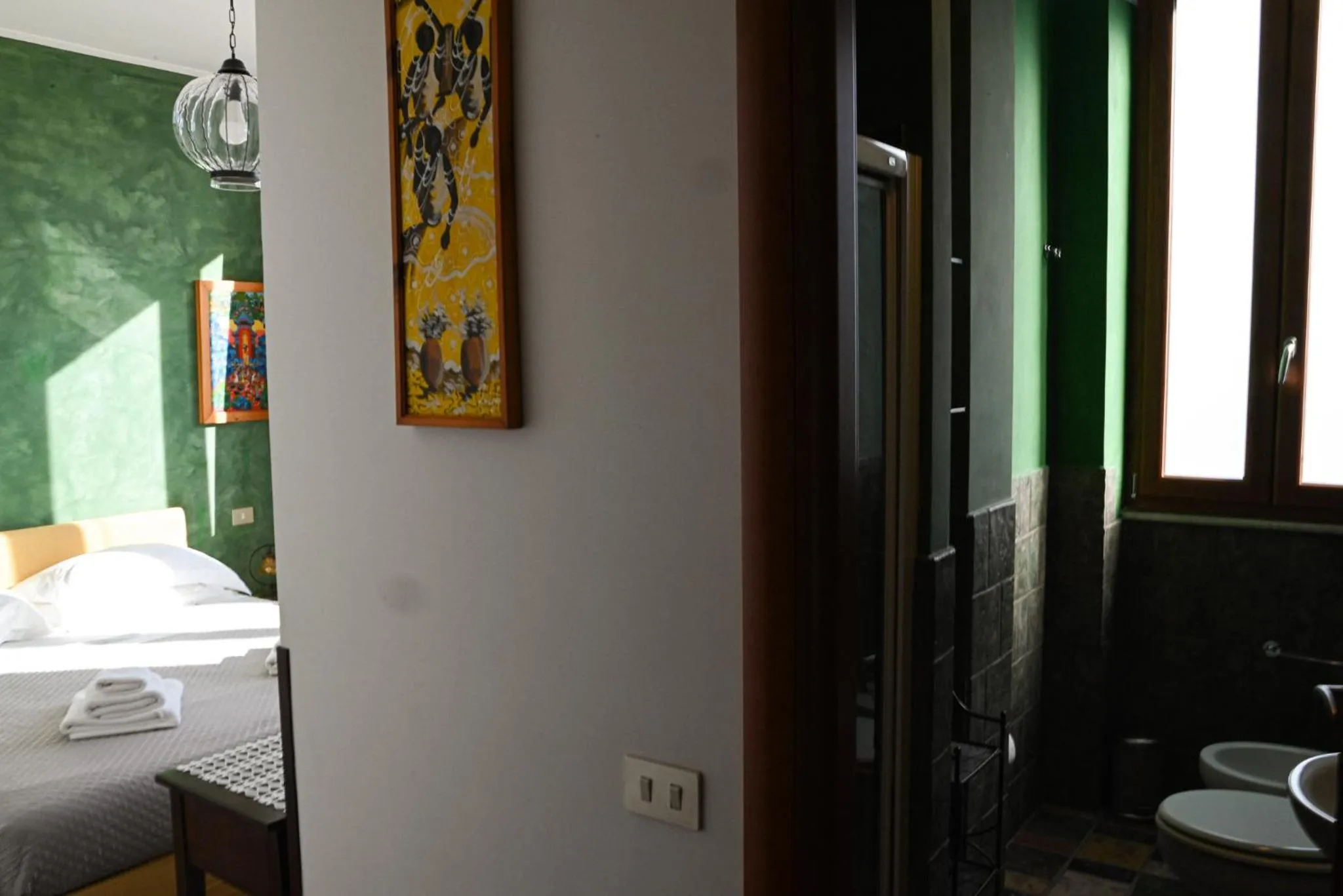 Bed in B&B Casamiranapoli