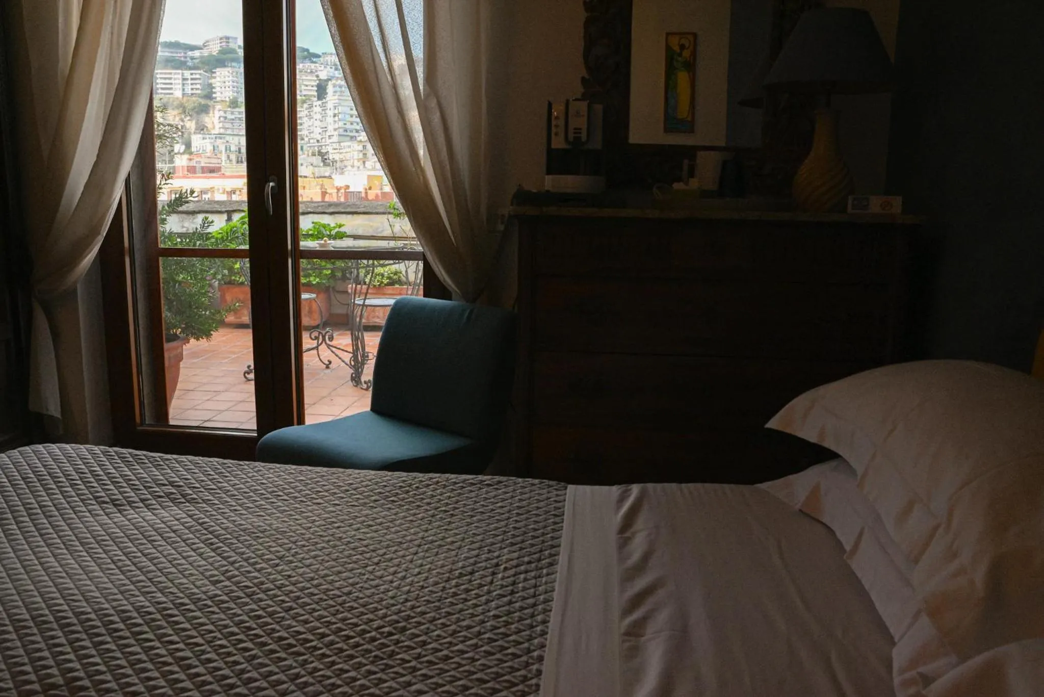 Bed in B&B Casamiranapoli