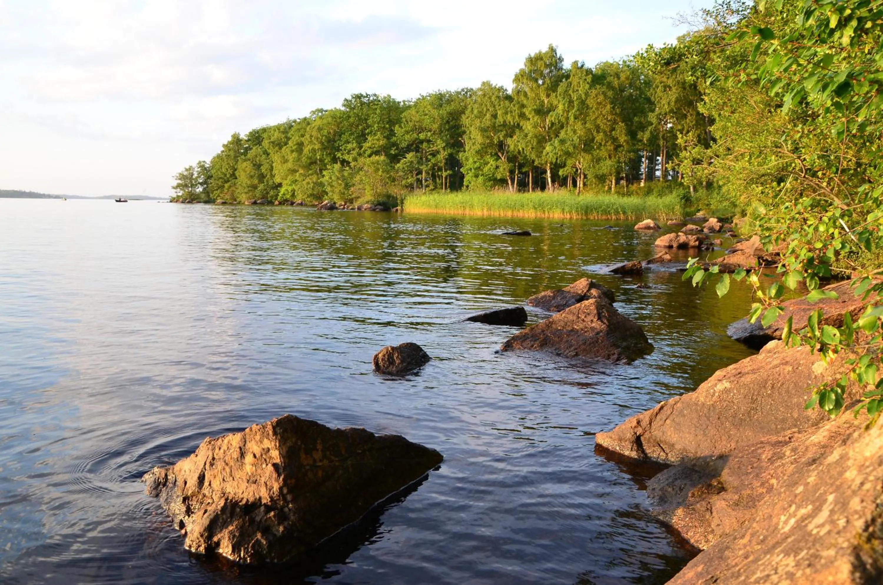 Lake view in Bolmsö B&B