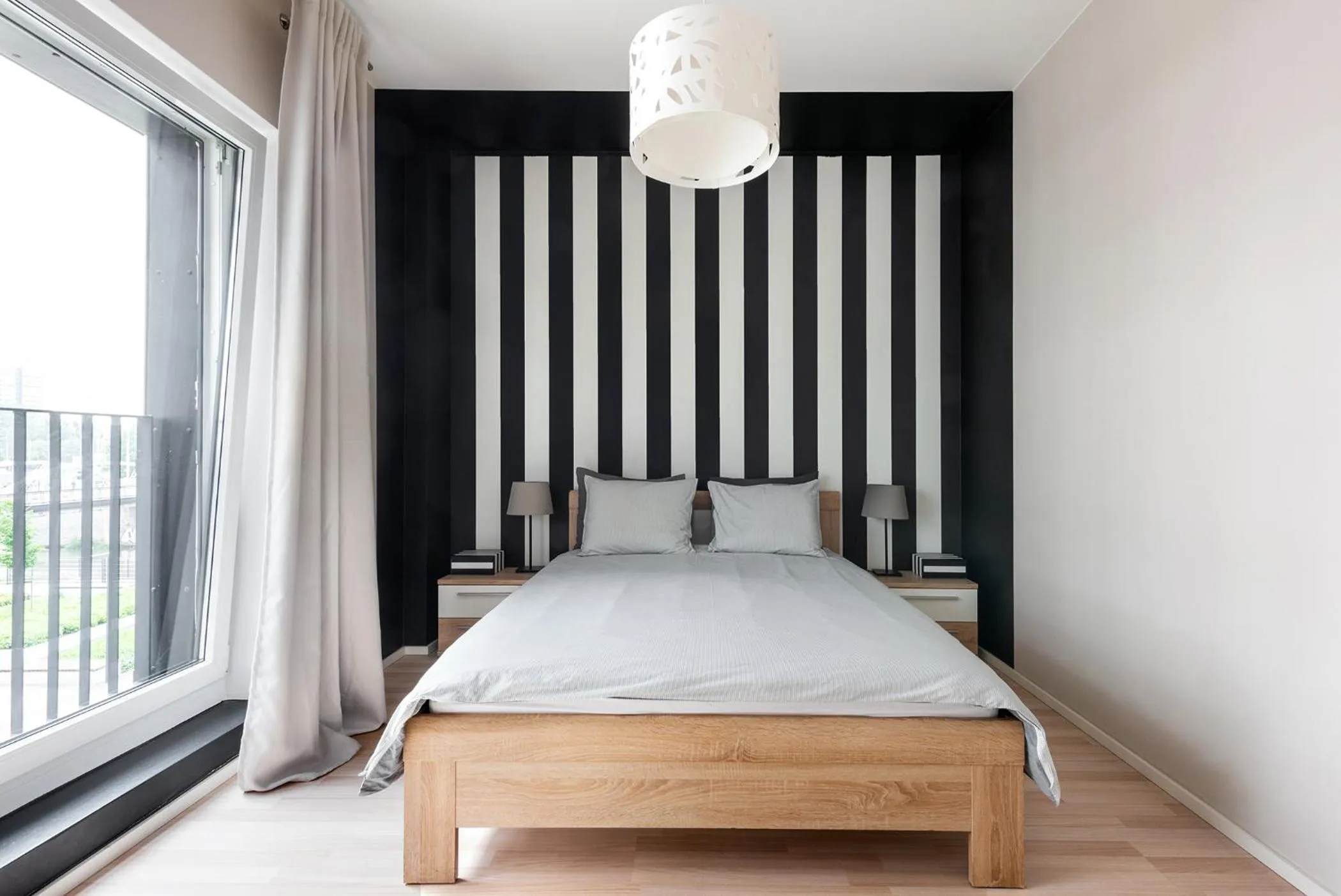 Bedroom, Bed in apartamenty-wroc Kurkowa 14