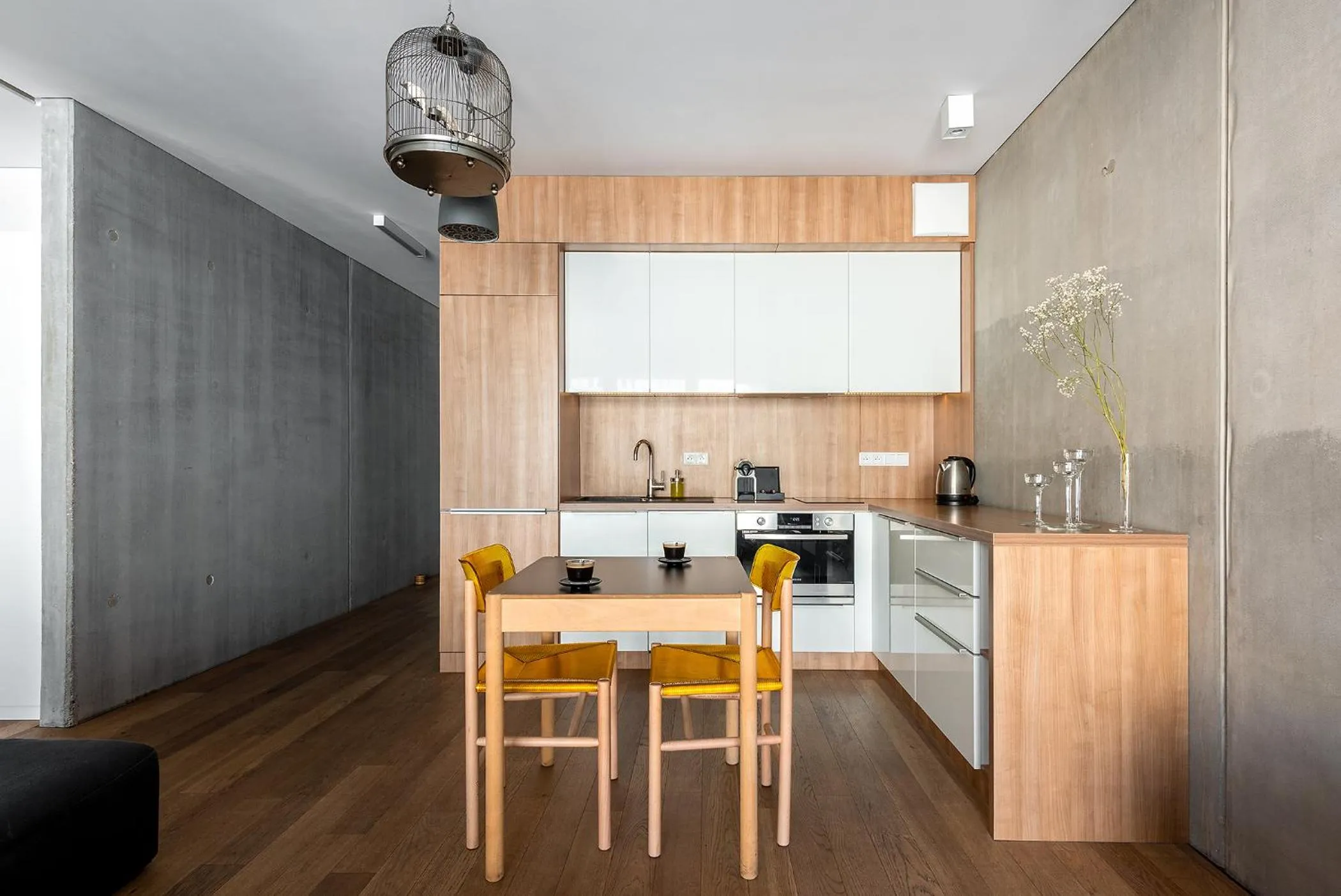 Kitchen or kitchenette in apartamenty-wroc Kurkowa 14