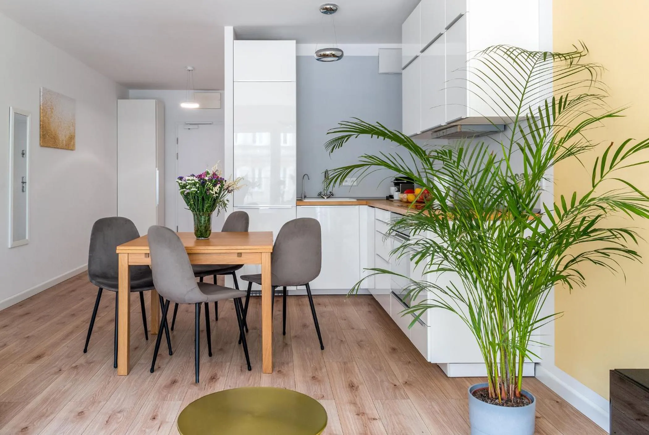 Kitchen or kitchenette in apartamenty-wroc Kurkowa 14