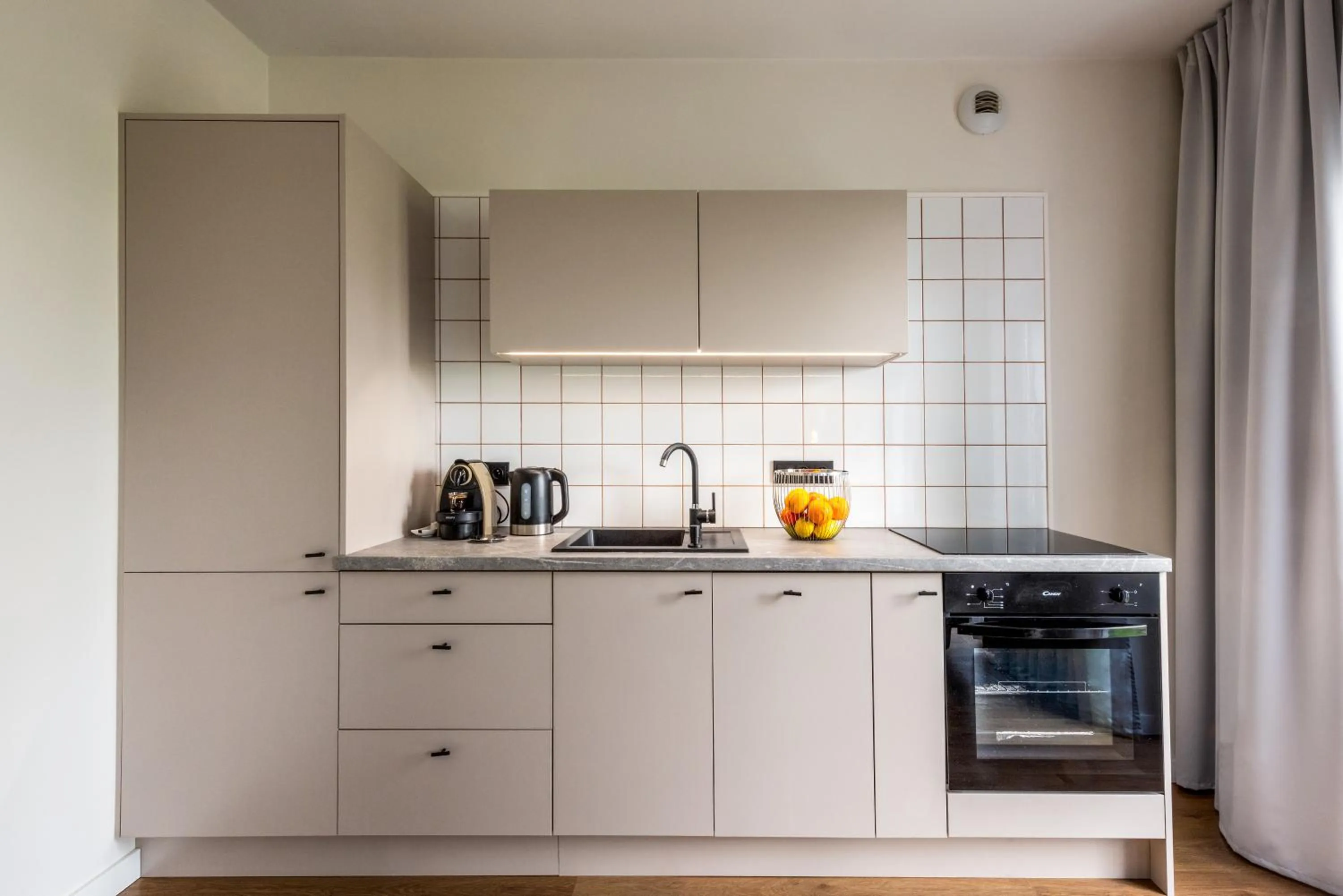 Kitchen or kitchenette in apartamenty-wroc Kurkowa 14