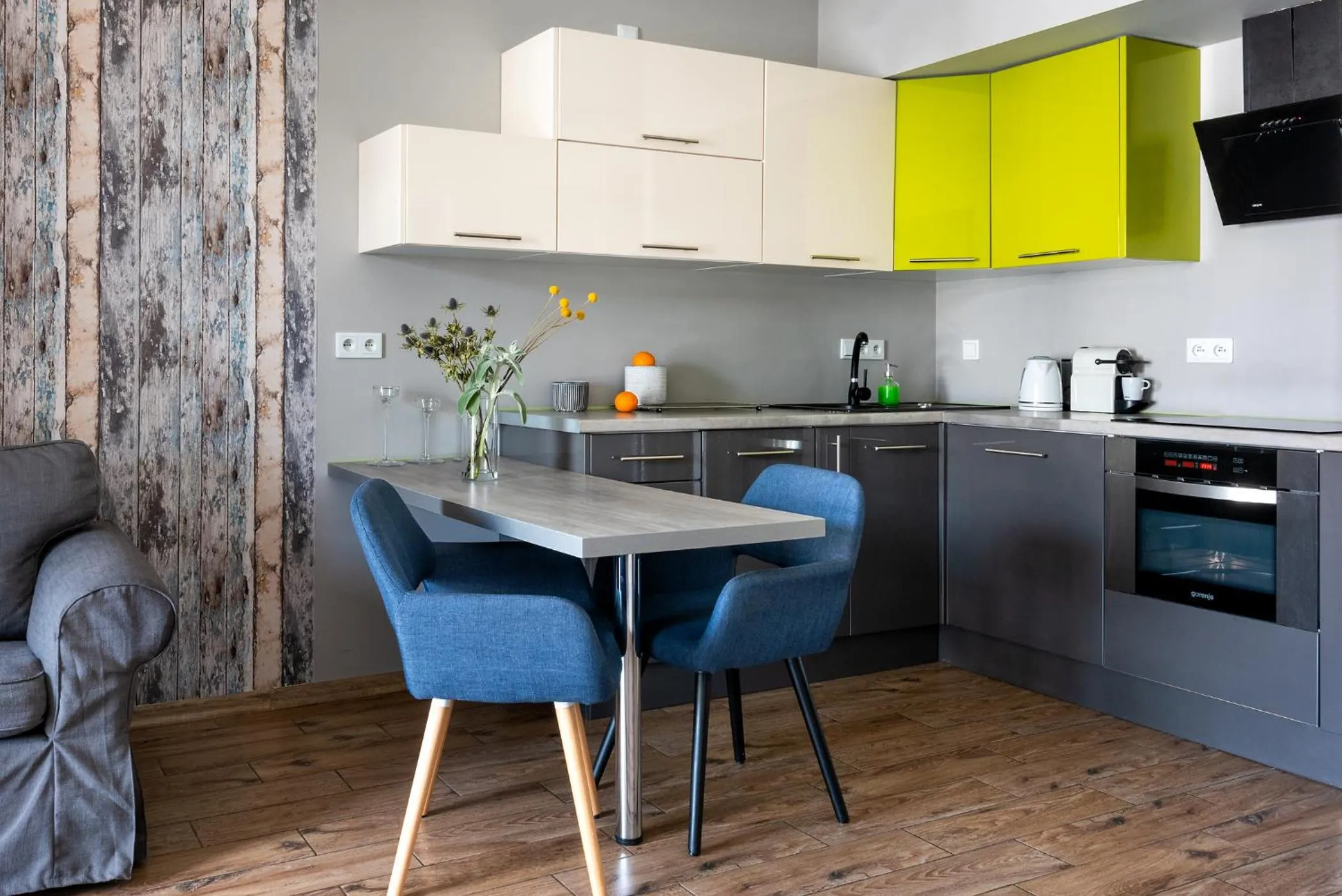 Kitchen or kitchenette in apartamenty-wroc Kurkowa 14